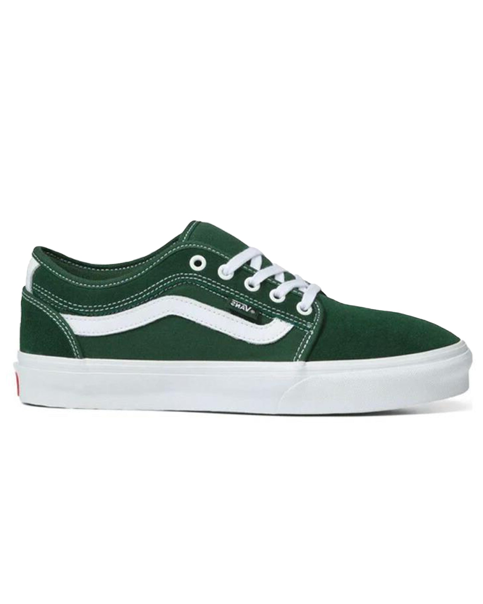 MN CHUKKA LOW SIDESTRIPE / DARK GREEN/WHITE
