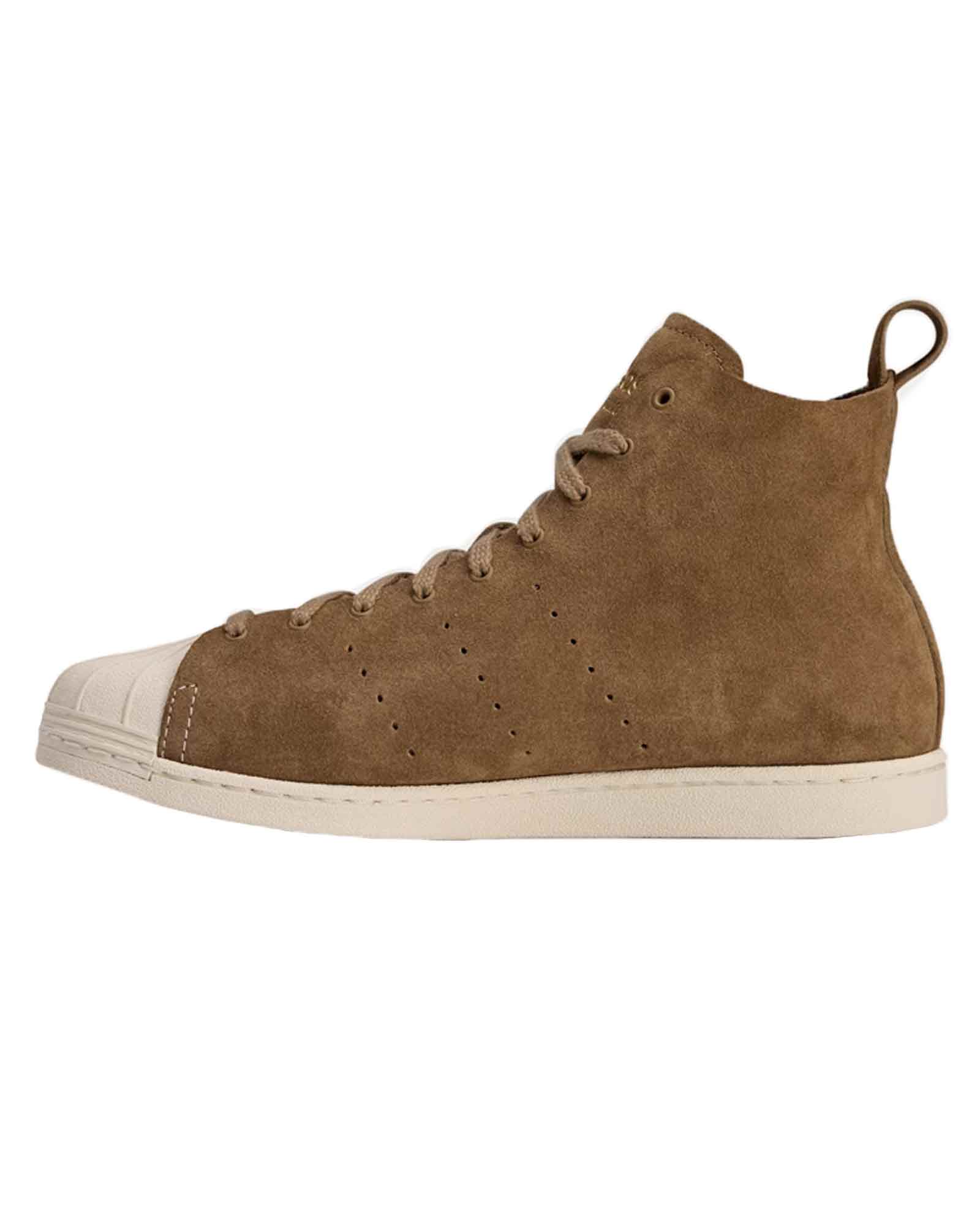 adidas・adidas -  WB SUPERSTAR HI / BROWN / WALES BONNER