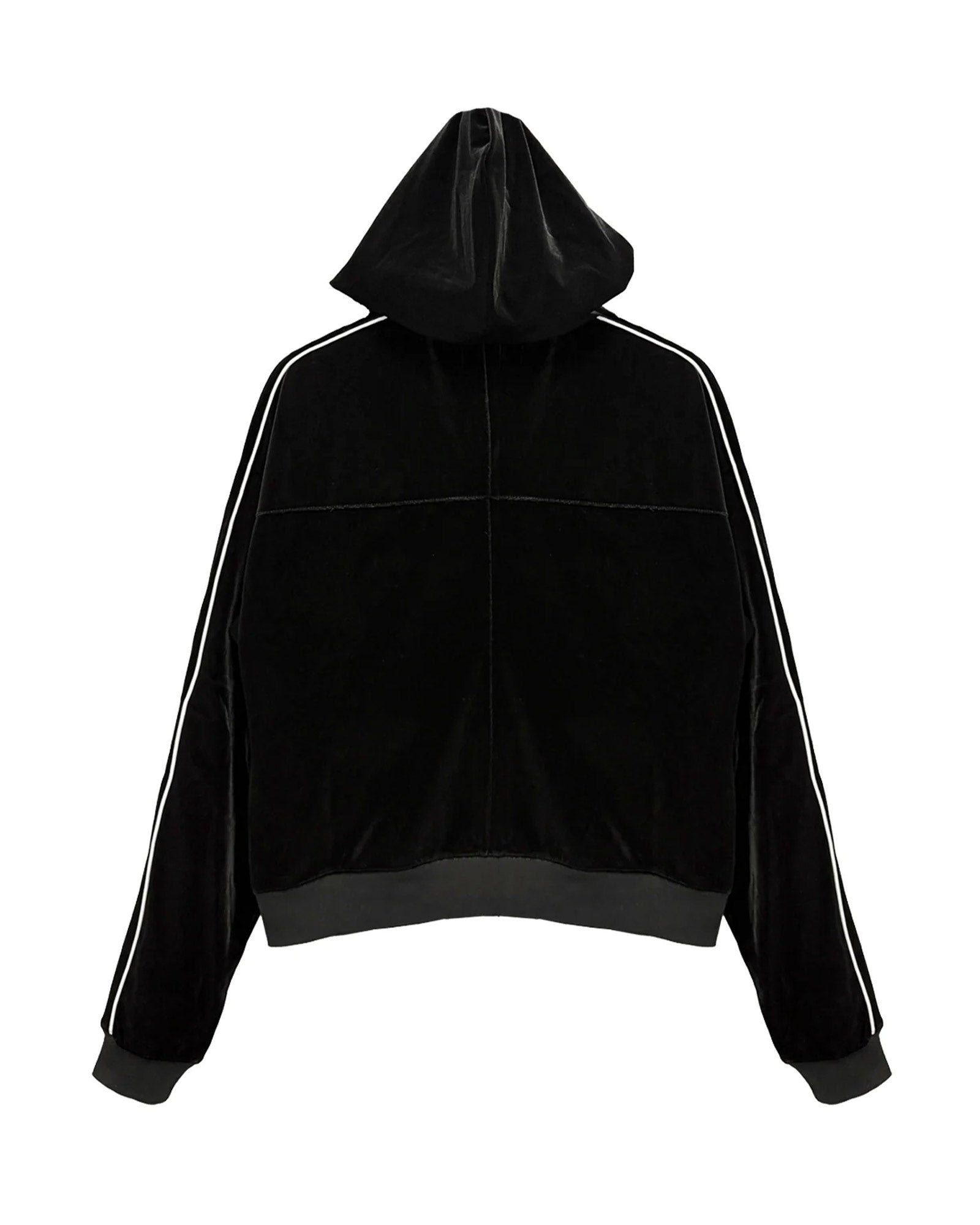 LAST NEST・ラストネスト - パーカー・フーディ VELVET TRACK HOODIE / BLACK