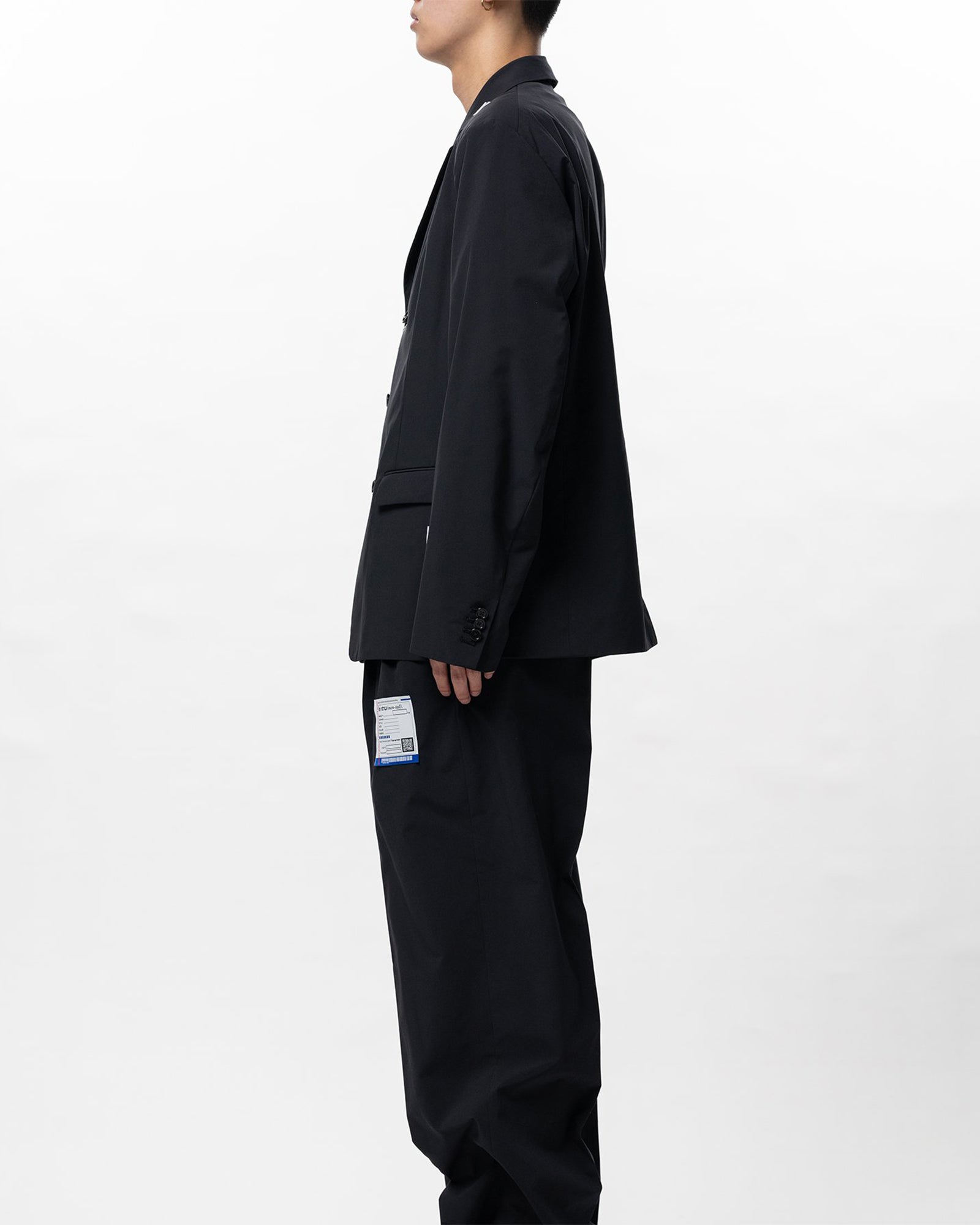 in・stru(men-tal).・イン・ストゥルメンタル - テーラードジャケット W/R TAFFETA 3B JACKET / BLACK