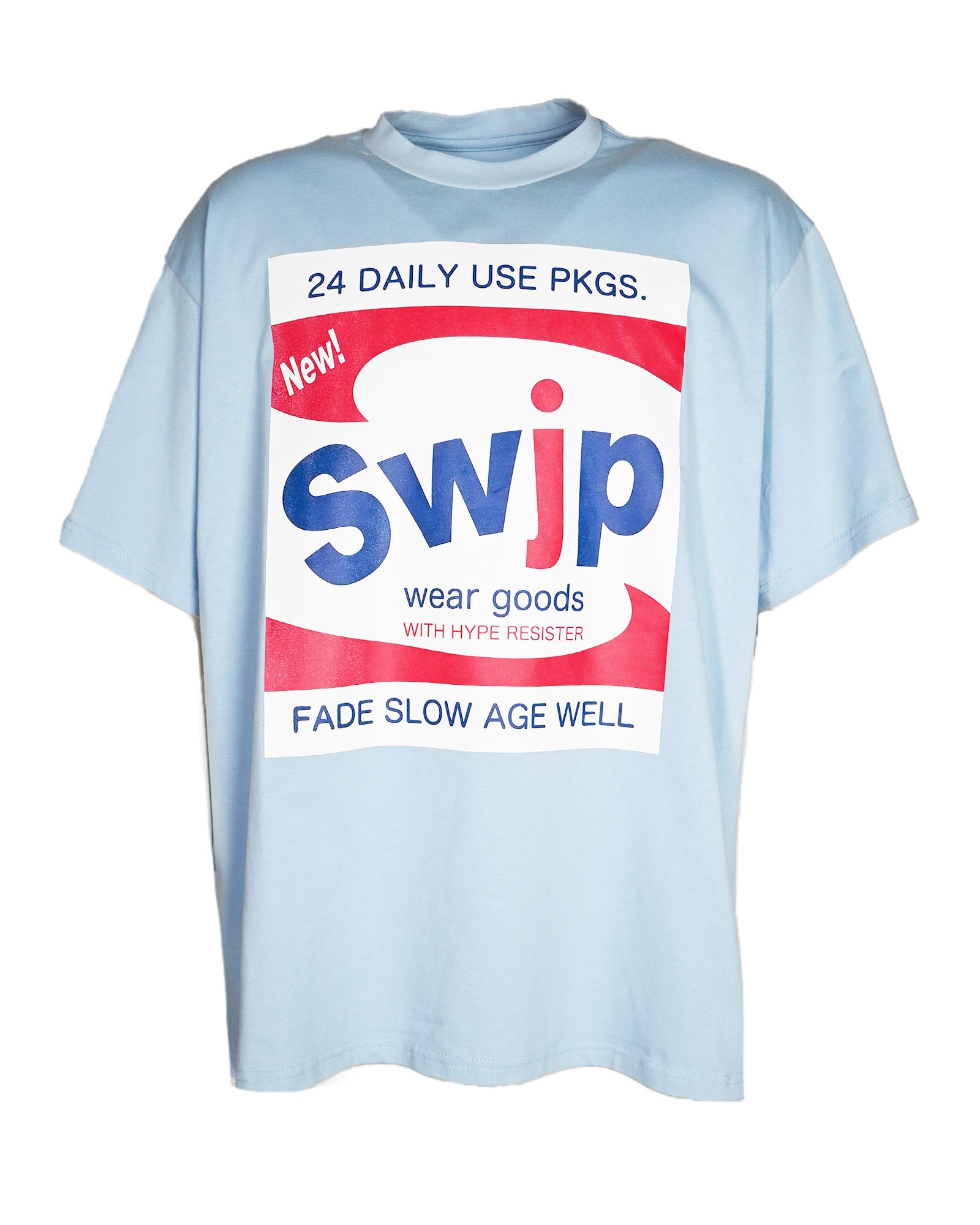 WARHOL POSTER T-SHIRT / BLUE