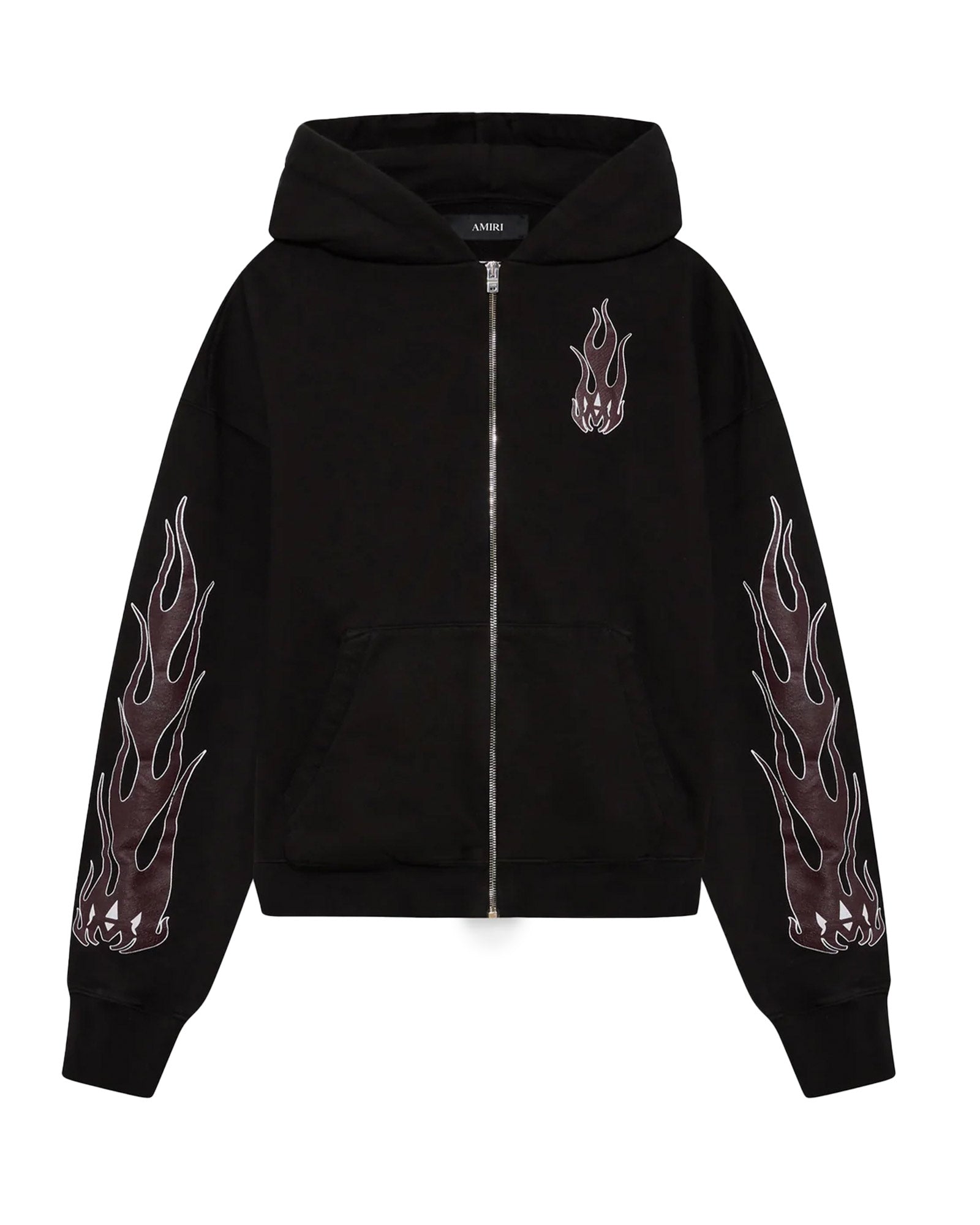 WOMEN'S MA FLAMES ZIP HOODIE
