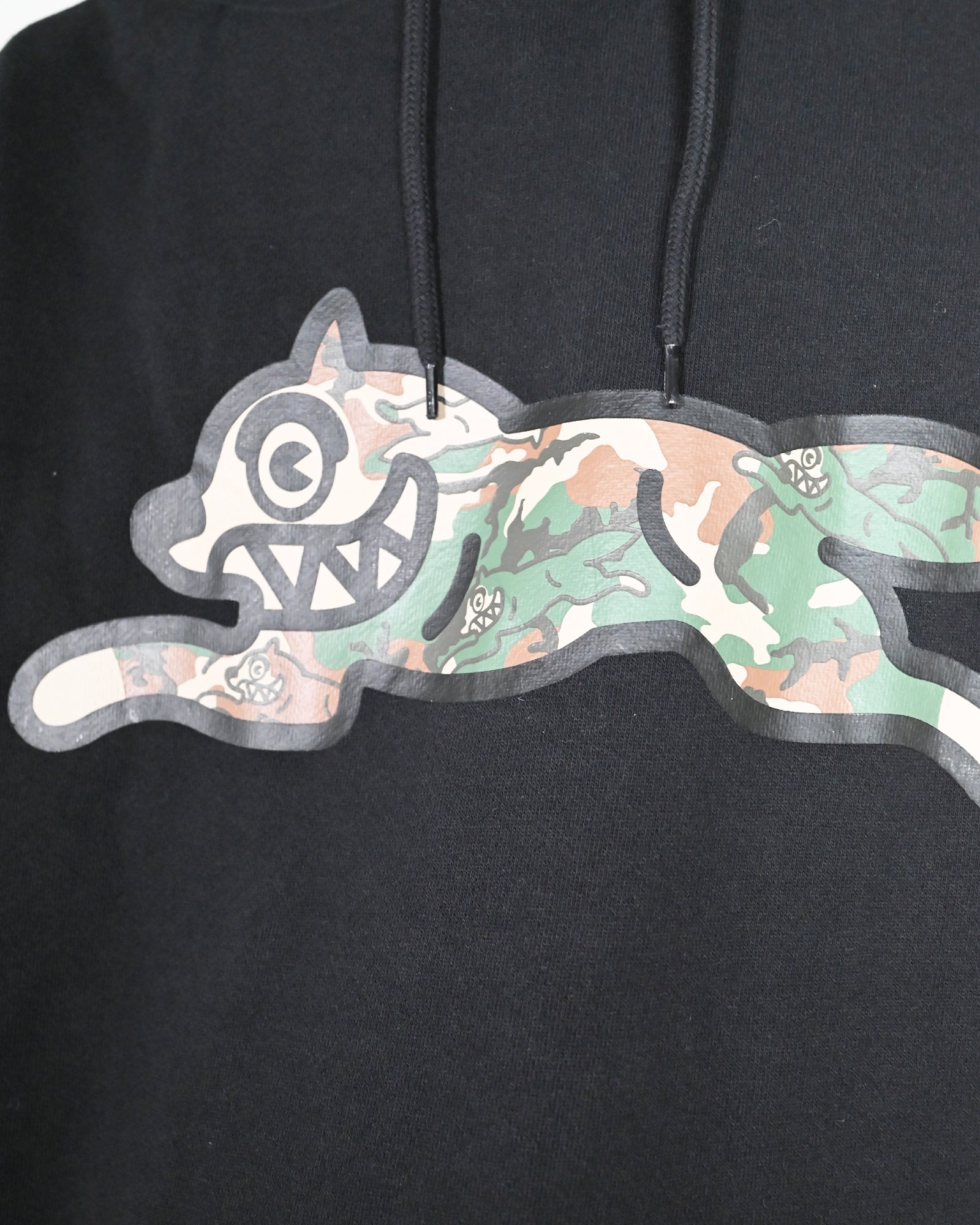 BILLIONAIRE BOYS CLUB / ICECREAM・Billionaire Boys Club/ice cream -  WOODLAND CAMO RUNNING DOG POPOVER HOOD / BLACK