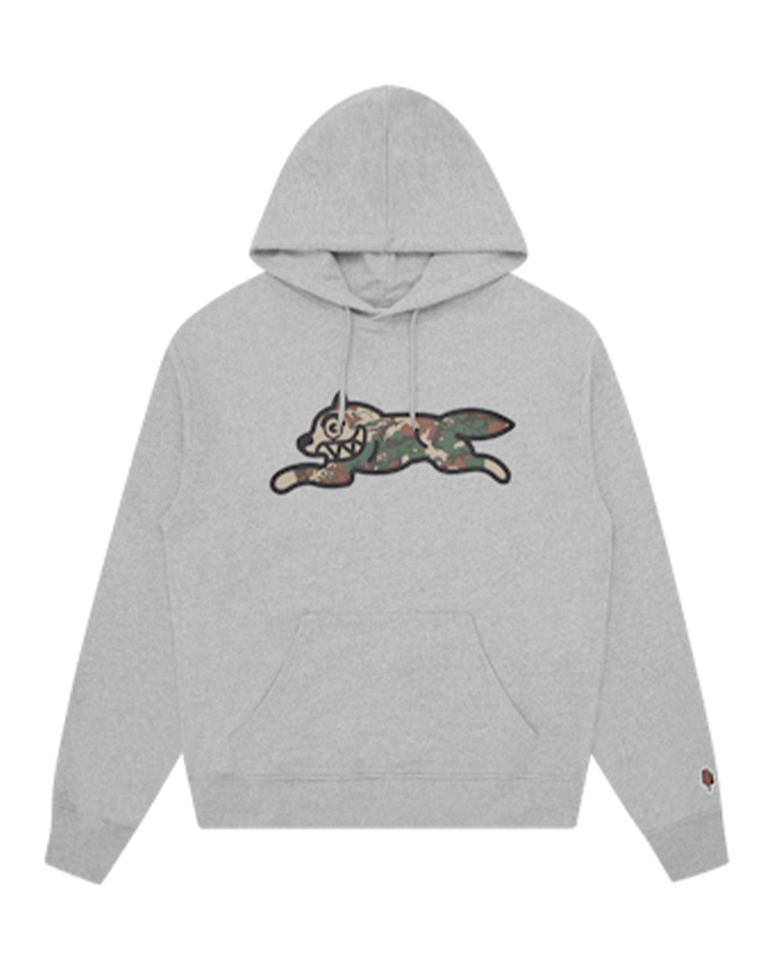 BILLIONAIRE BOYS CLUB / ICECREAM・ビリオネアボーイズクラブ/アイスクリーム - パーカー・フーディ WOODLAND CAMO RUNNING DOG POPOVER HOOD / HEATHER GRAY