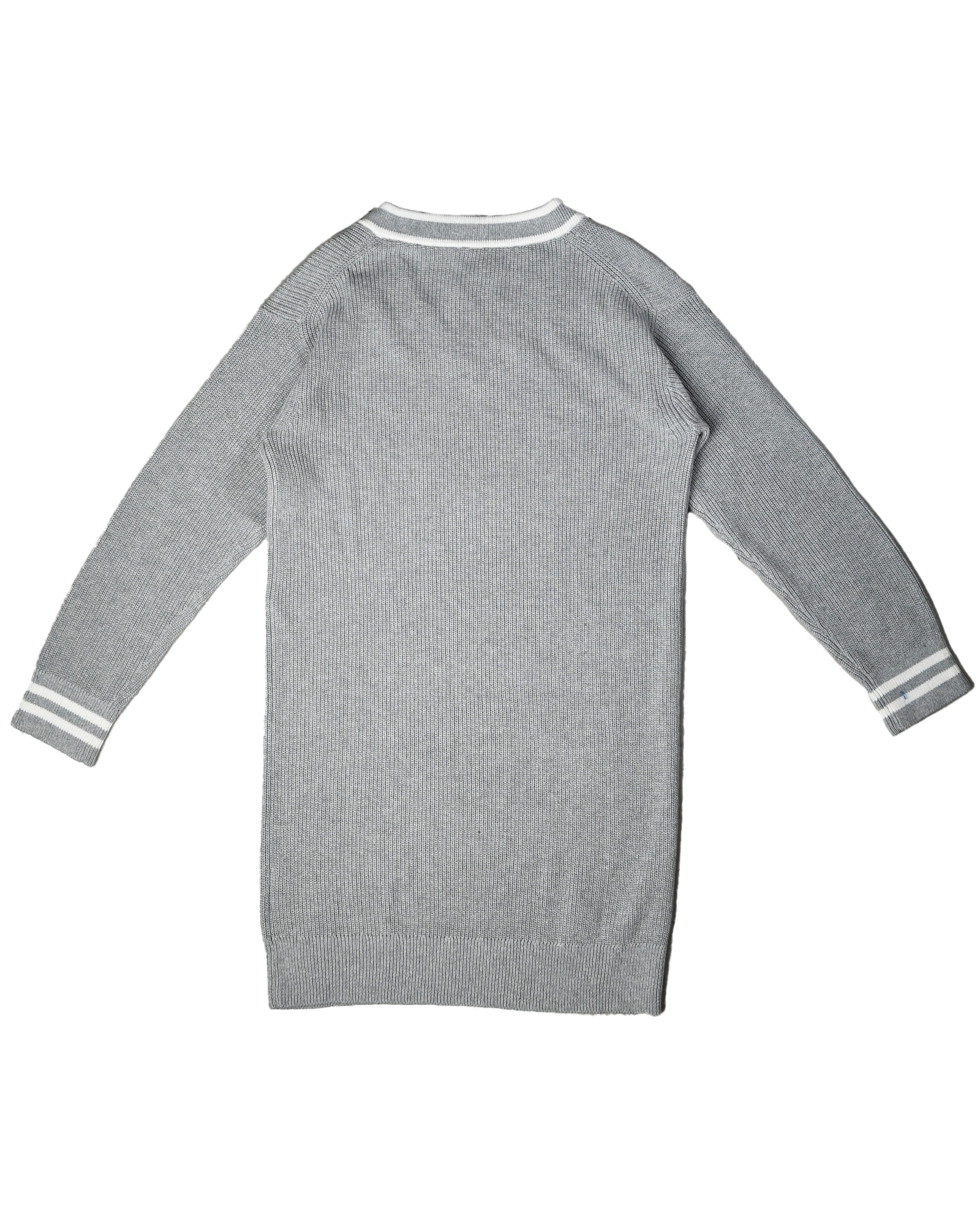 Calvin Klein・カルバン クライン - スカート・ワンピース WOVEN LABEL TUNIC VNECK DRESS / GREY
