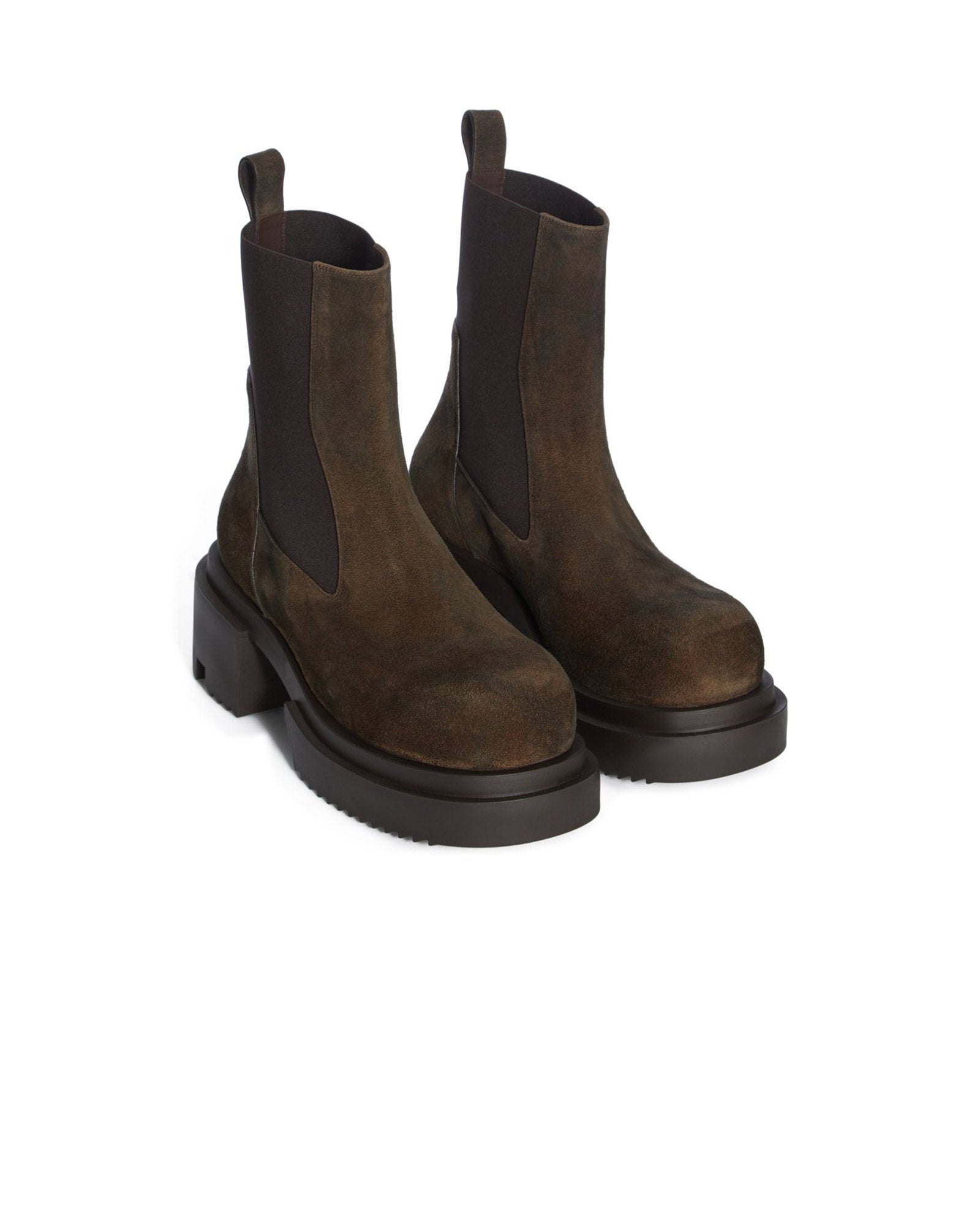 RICK OWENS・リック オウエンス - ブーツ BEATLE BOGUN / INDIGO