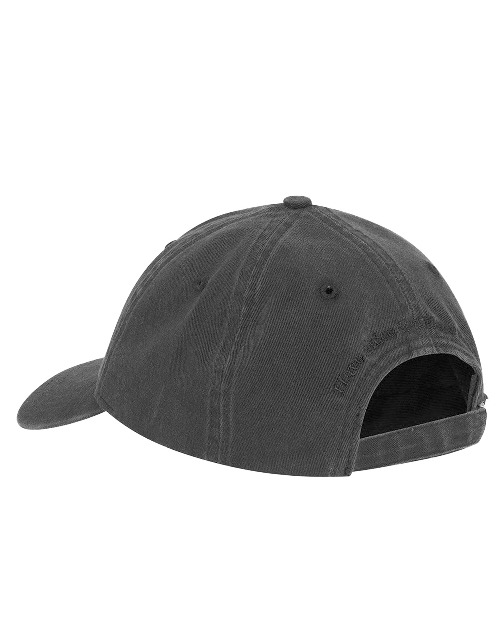 GANNI・ガニー - キャップ WASHED COTTON CANVAS CAP EMB / BLACK