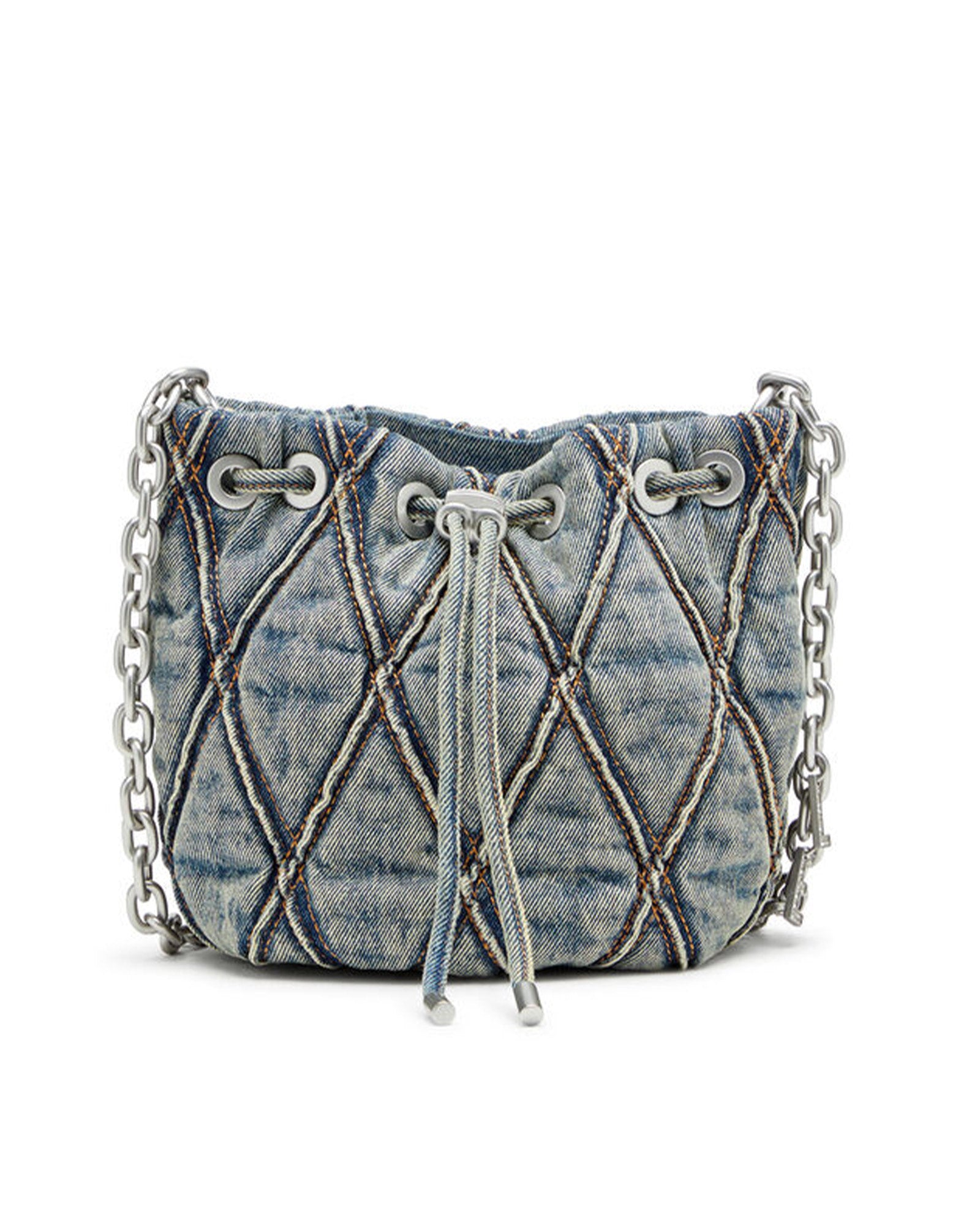 DIESEL・ディーゼル - ショルダーバッグ CHARM-D BUCKET S / BLUE