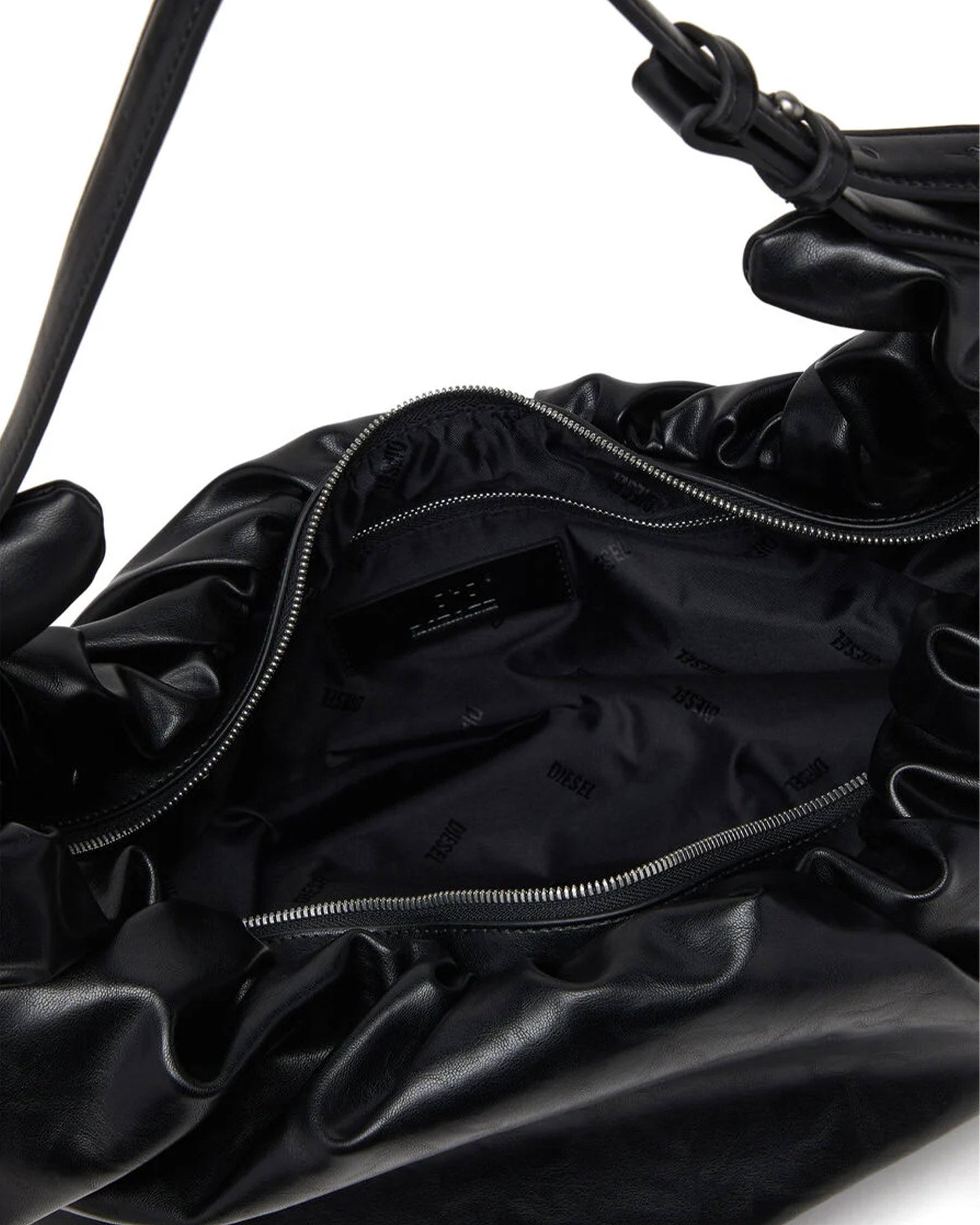 DIESEL・ディーゼル - ハンドバッグ "HOBO BAGS" / BLACK