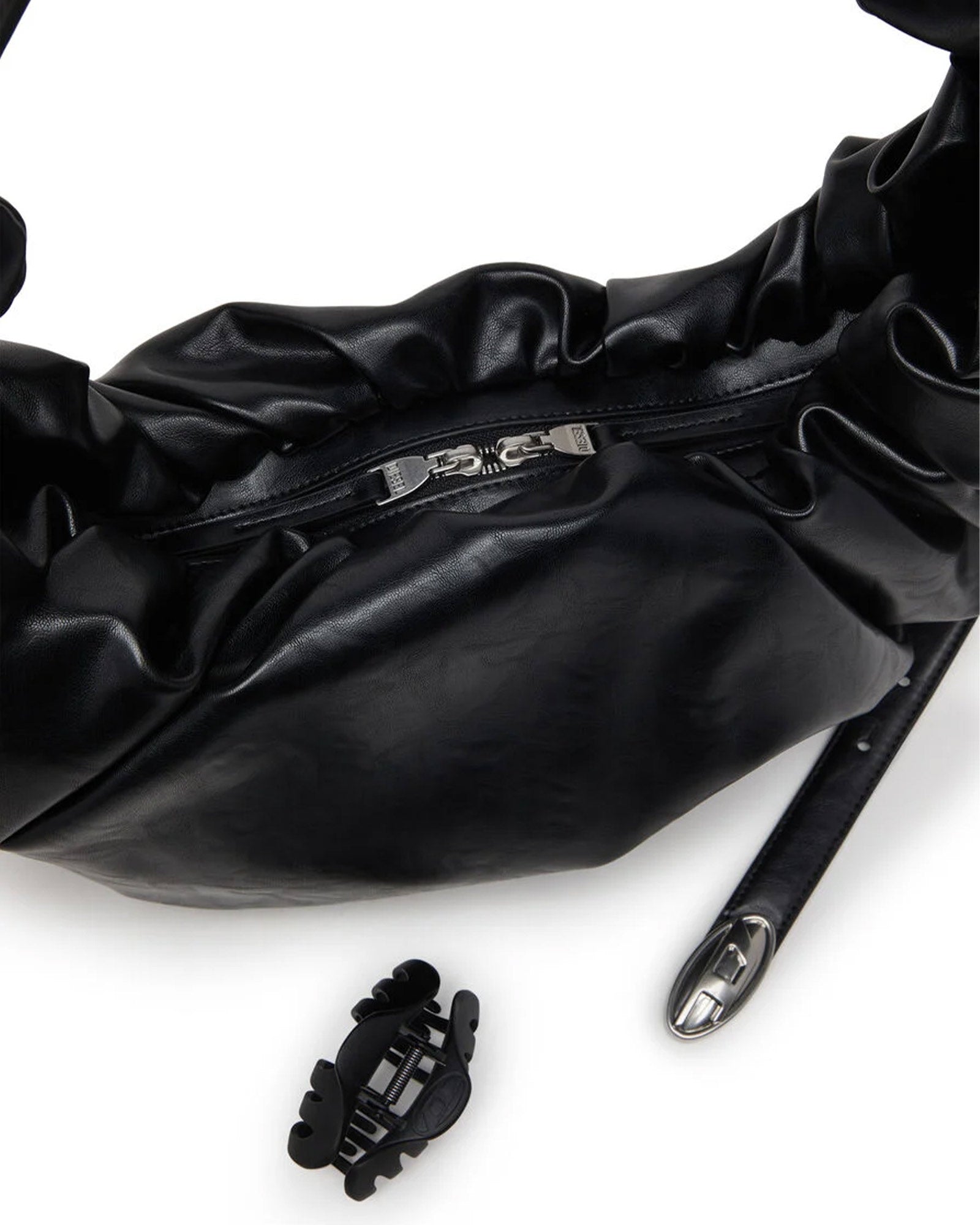 DIESEL・ディーゼル - ハンドバッグ "HOBO BAGS" / BLACK
