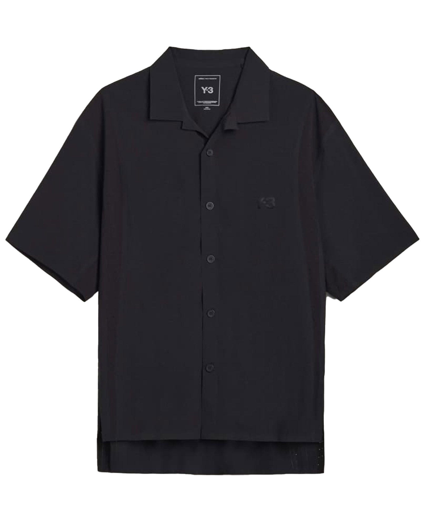 Y-3 ULTRALIGHT WOVEN SHIRT / BLACK