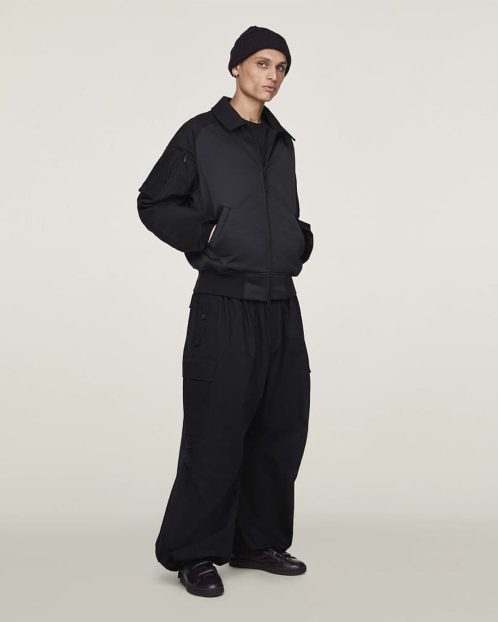 Y-3・ワイスリー - ジャケット U Y3 UT TWILL BOMBER JKT / BLACK
