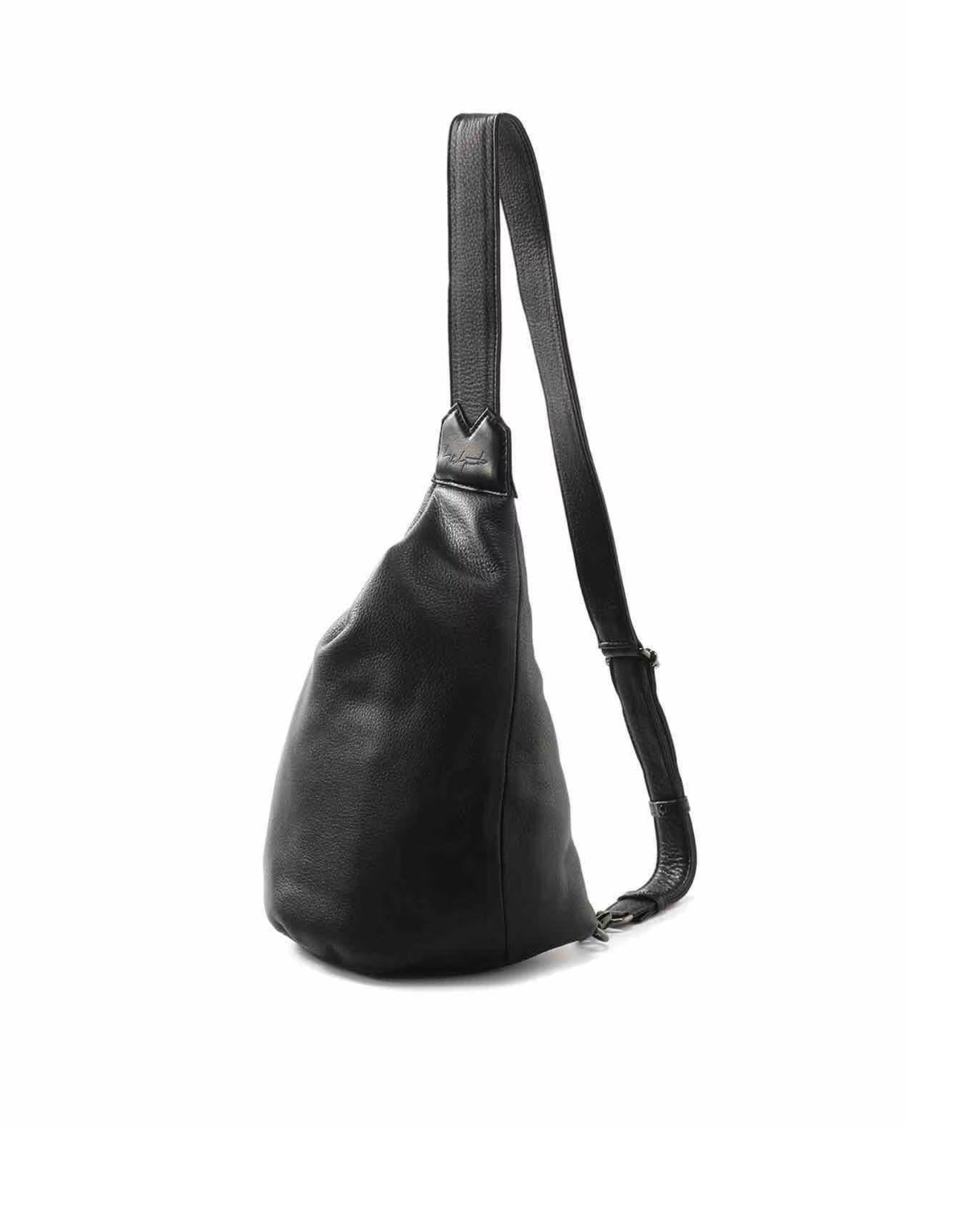 Yohji Yamamoto・ヨウジ ヤマモト - ショルダーバッグ "Y BODYBAG(S)" / BLACK