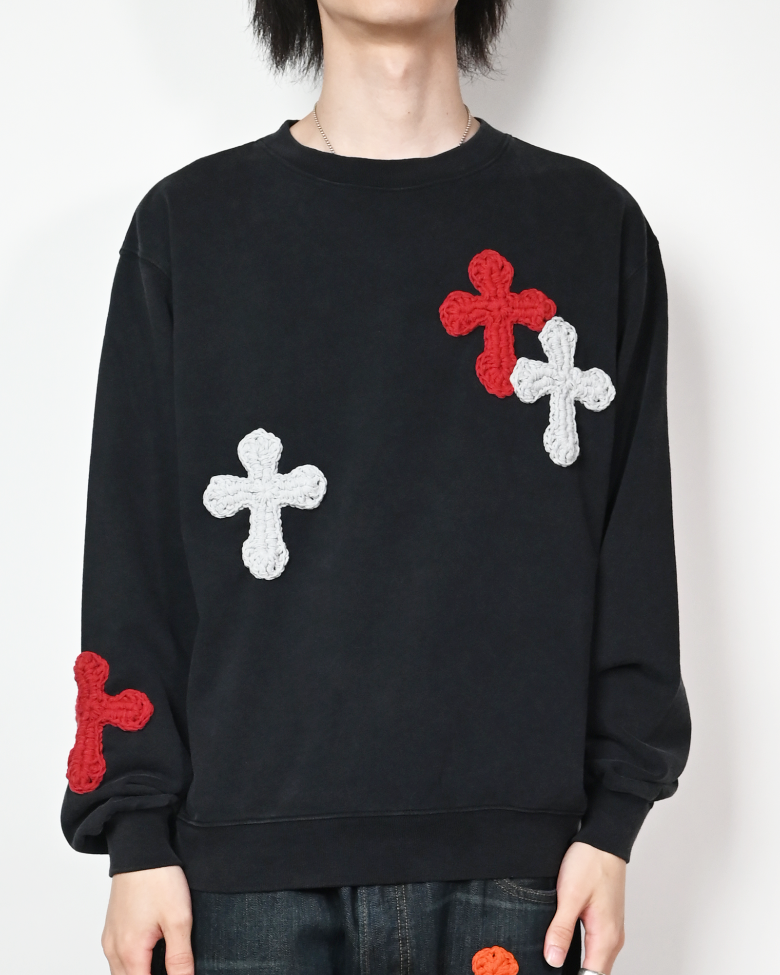 Y.A.R.N. SWEAT-2 (M) / BLACK