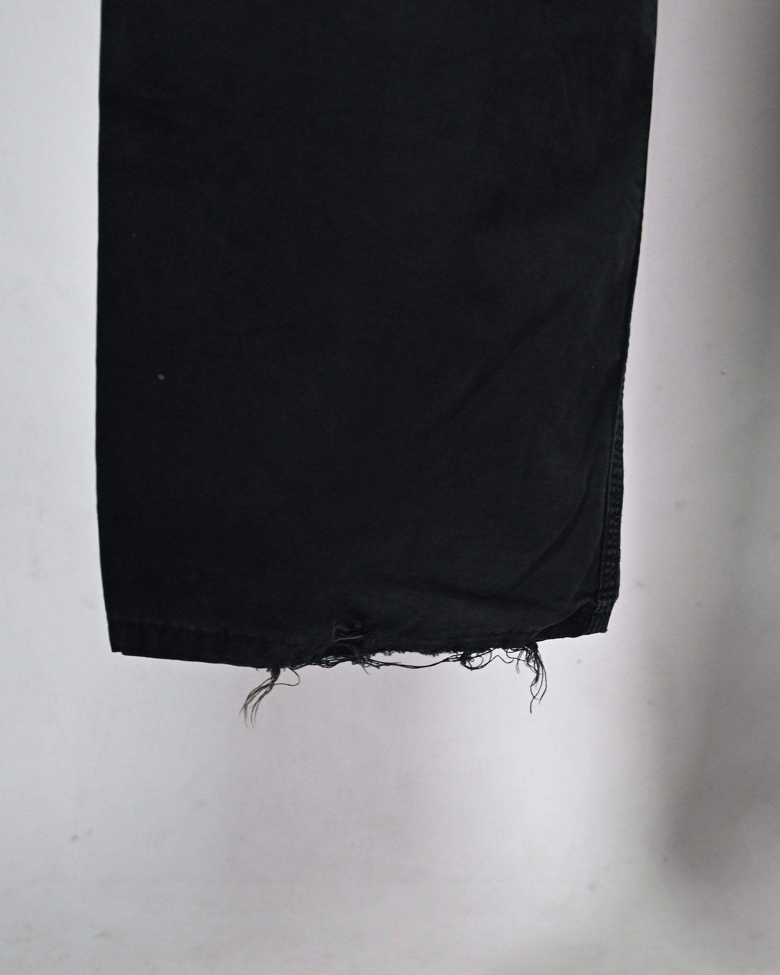 Y.A.R.N.・ヤーン - デニムパンツ Y.A.R.N. CARHARTT REMAKED PANTS-3 / BLACK