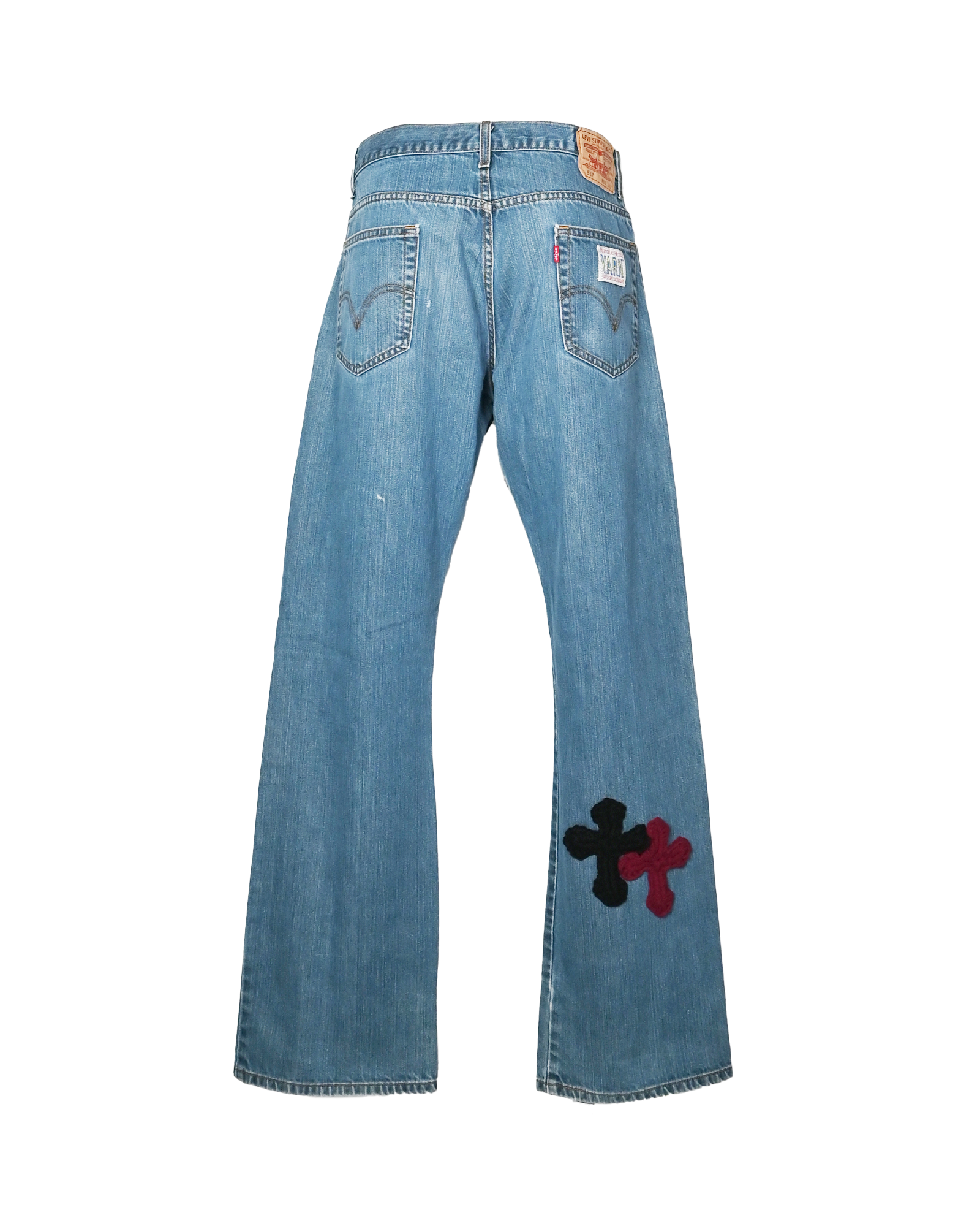 Y.A.R.N.・ヤーン - デニムパンツ Y.A.R.N. BOOT CUT DENIM AW-2 (W31) / MULTI