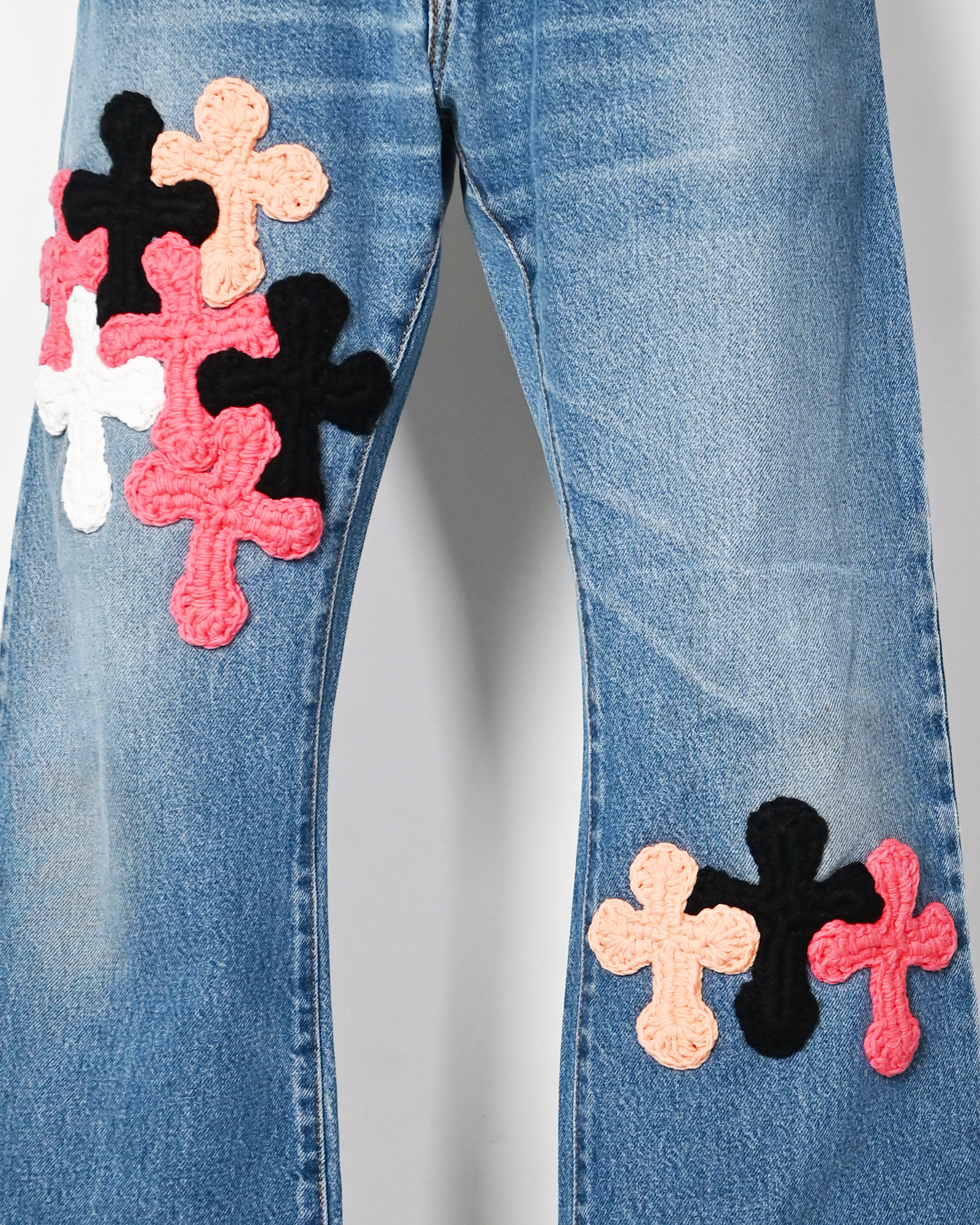 Y.A.R.N.・ヤーン - デニムパンツ Y.A.R.N. BOOT CUT DENIM AW-3 (W31) / MULTI