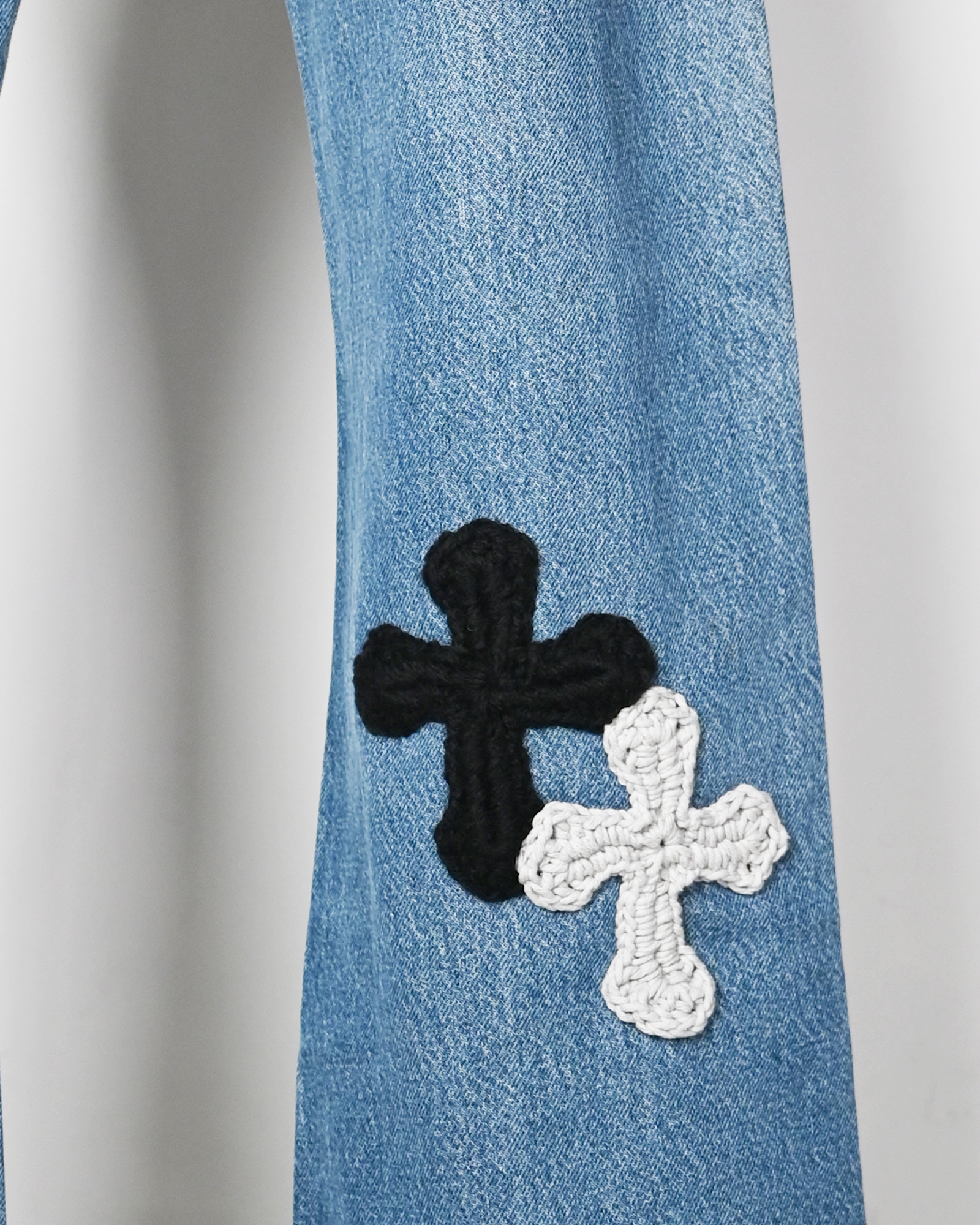 Y.A.R.N.・ヤーン - デニムパンツ Y.A.R.N. BOOT CUT DENIM AW-3 (W31) / MULTI