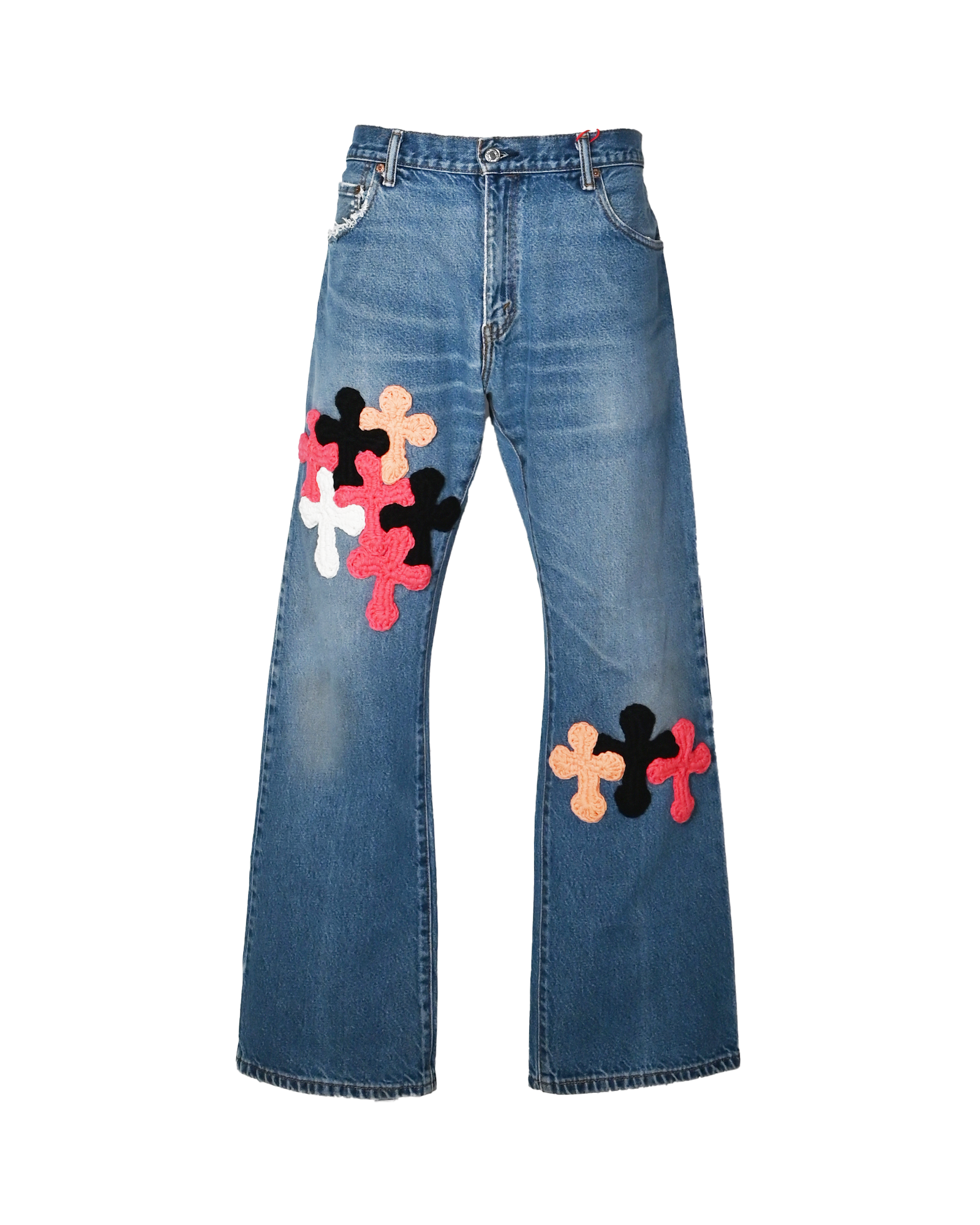 Y.A.R.N. BOOT CUT DENIM AW-3 (W31) / MULTI