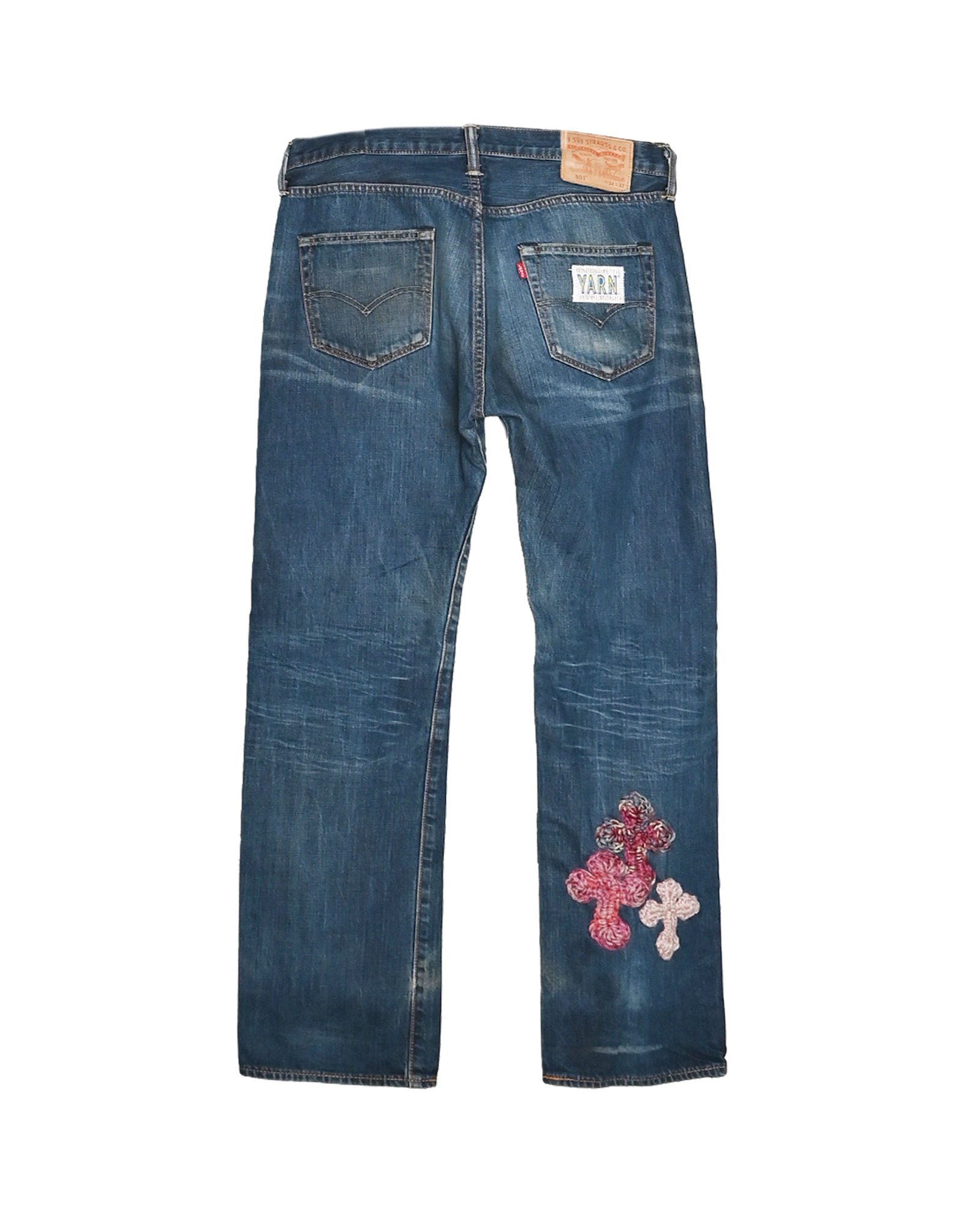 Y.A.R.N.・ヤーン - デニムパンツ Y.A.R.N. DENIM AW01 / MULTI