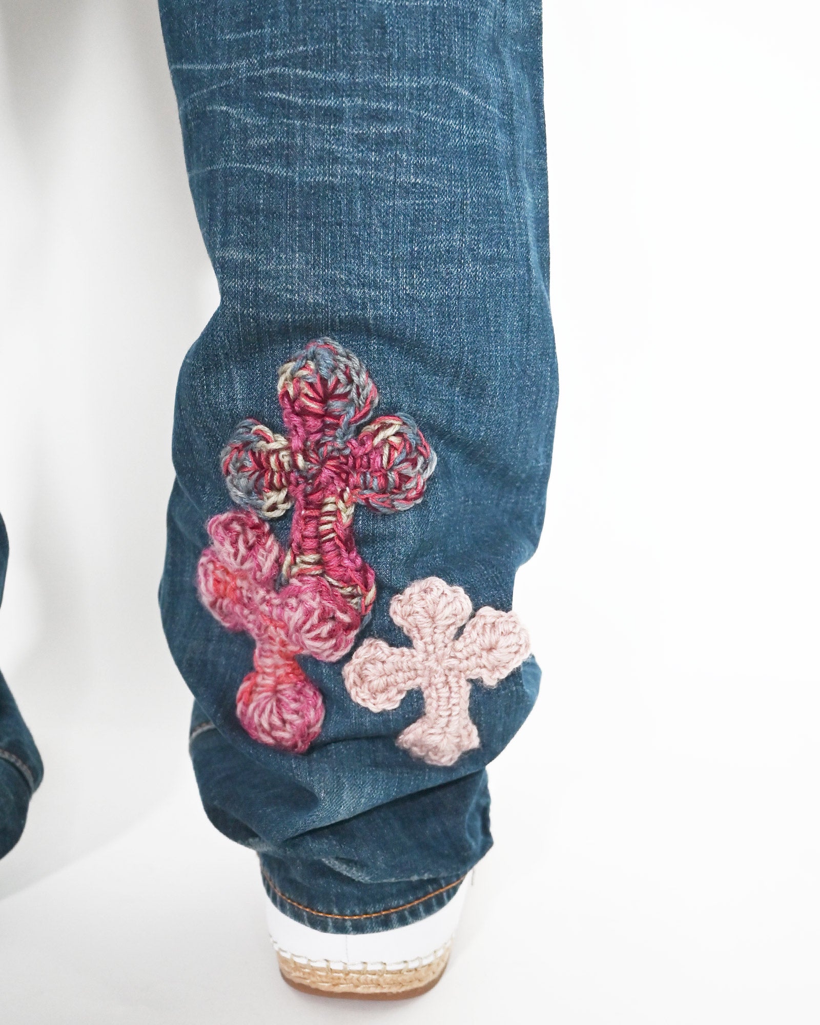 Y.A.R.N.・ヤーン - デニムパンツ Y.A.R.N. DENIM AW01 / MULTI
