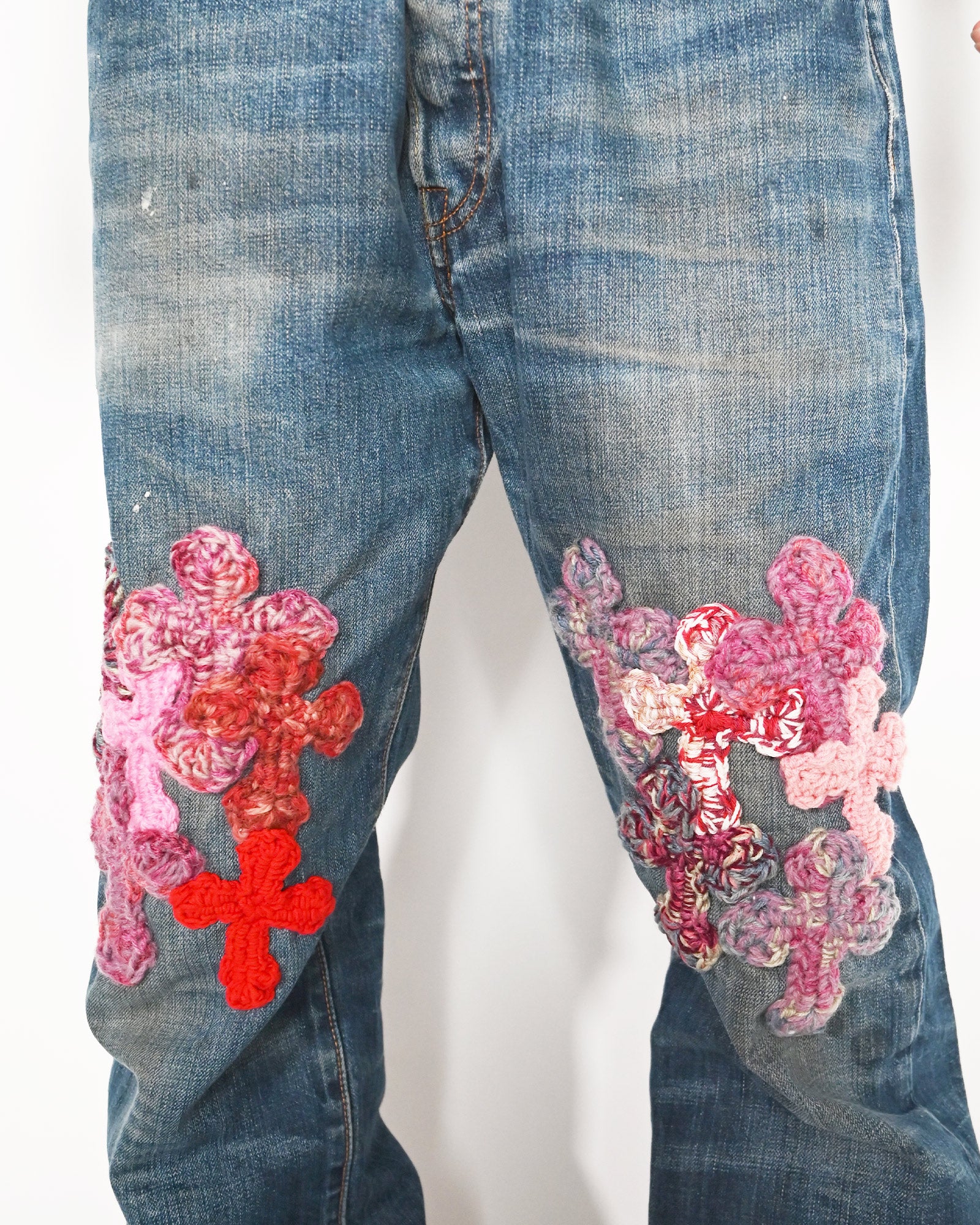Y.A.R.N.・ヤーン - デニムパンツ Y.A.R.N. DENIM AW01 / MULTI