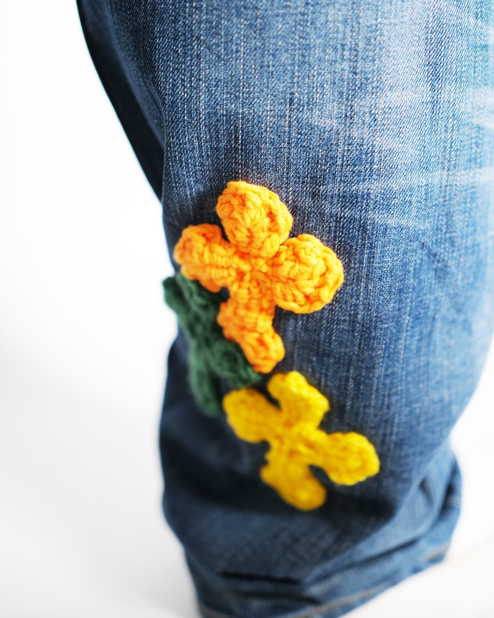 Y.A.R.N.・ヤーン - デニムパンツ Y.A.R.N. DENIM AW04 / MULTI