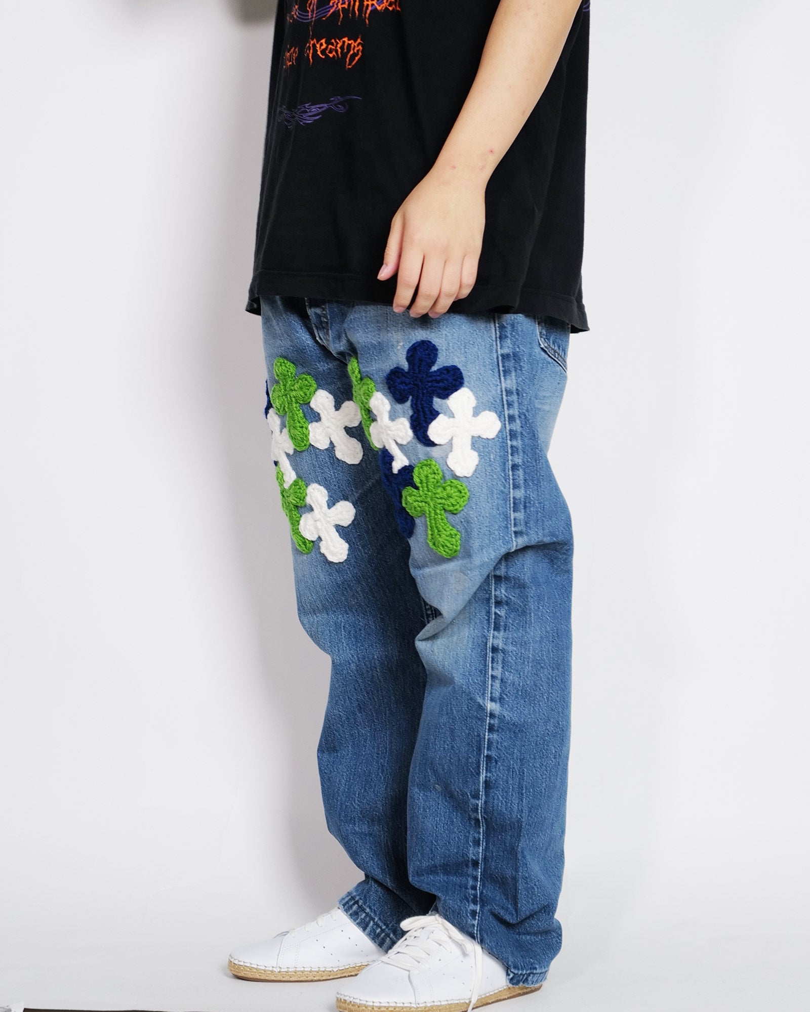 Y.A.R.N.・ヤーン - デニムパンツ Y.A.R.N. DENIM AW05 / MULTI