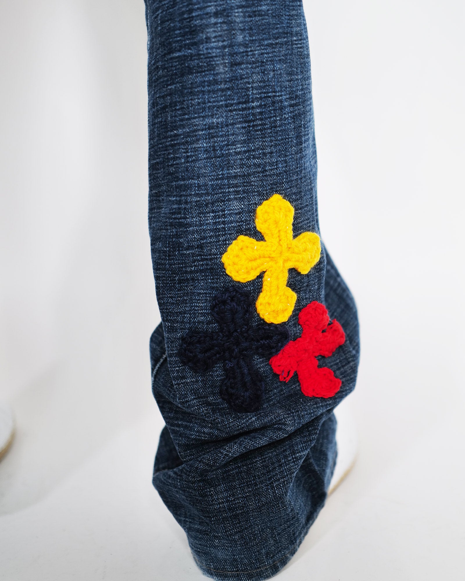 Y.A.R.N.・ヤーン - デニムパンツ Y.A.R.N. DENIM AW06 / MULTI