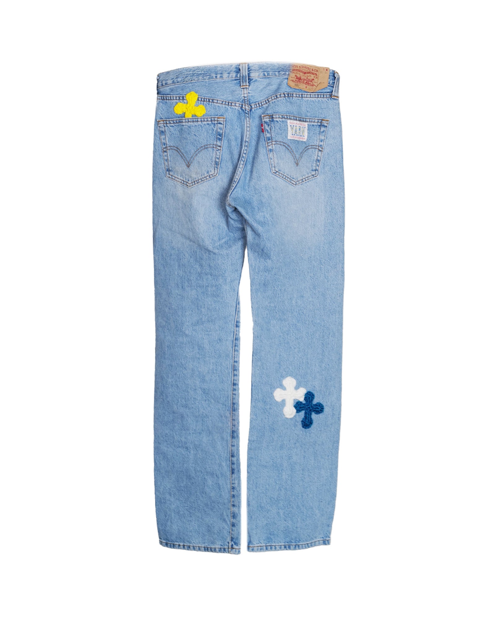 Y.A.R.N.・ヤーン - デニムパンツ Y.A.R.N. DENIM AW08 / MULTI