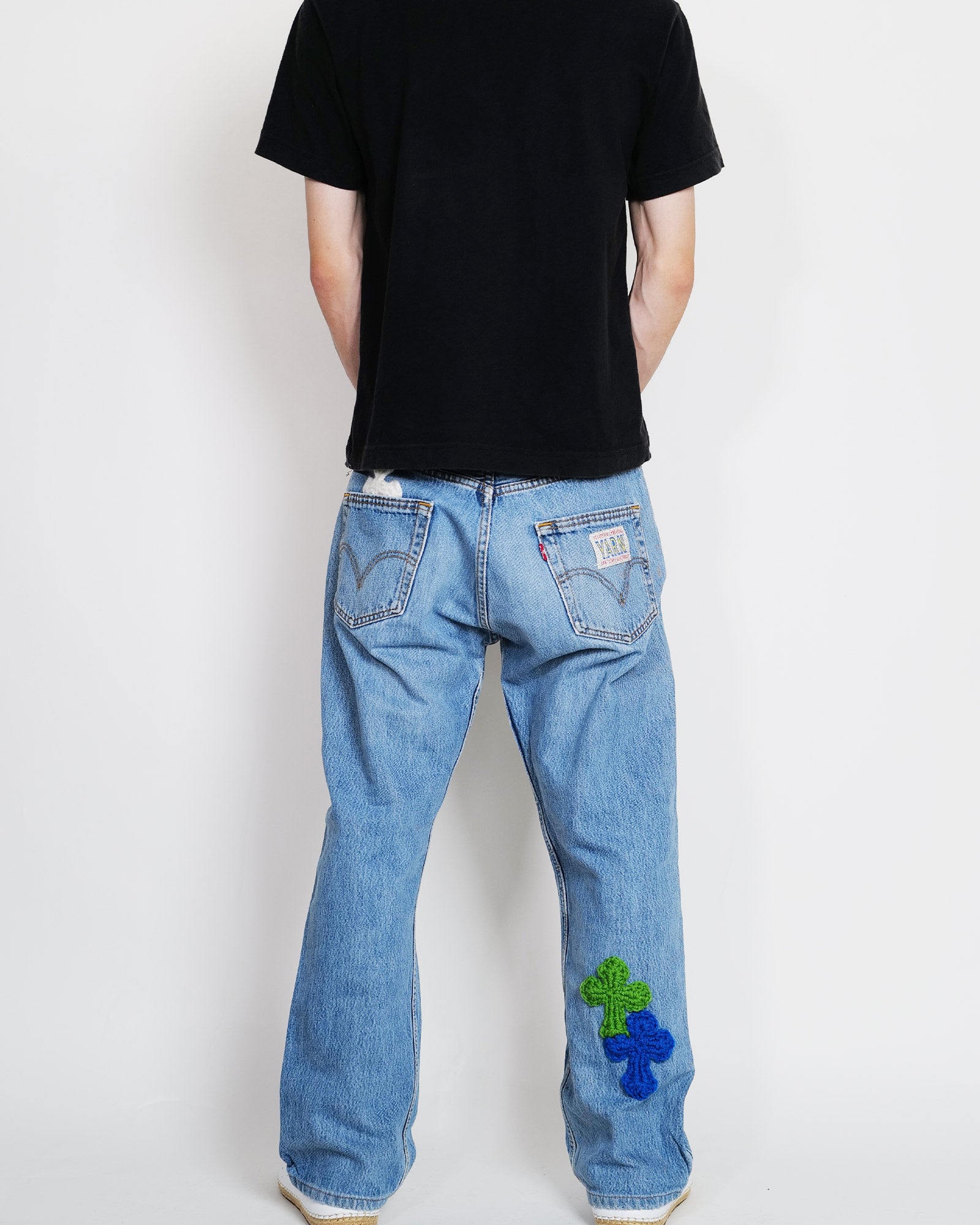 Y.A.R.N.・ヤーン - デニムパンツ Y.A.R.N. DENIM AW09 / MULTI