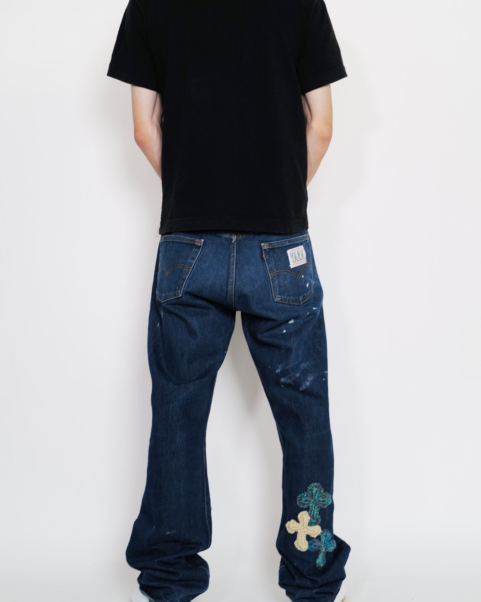 Y.A.R.N.・ヤーン - デニムパンツ Y.A.R.N. DENIM AW10 / MULTI