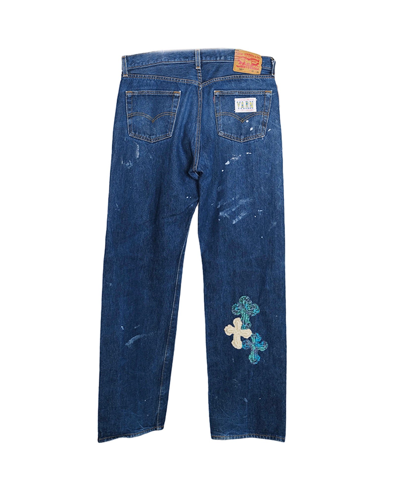 Y.A.R.N.・ヤーン - デニムパンツ Y.A.R.N. DENIM AW10 / MULTI