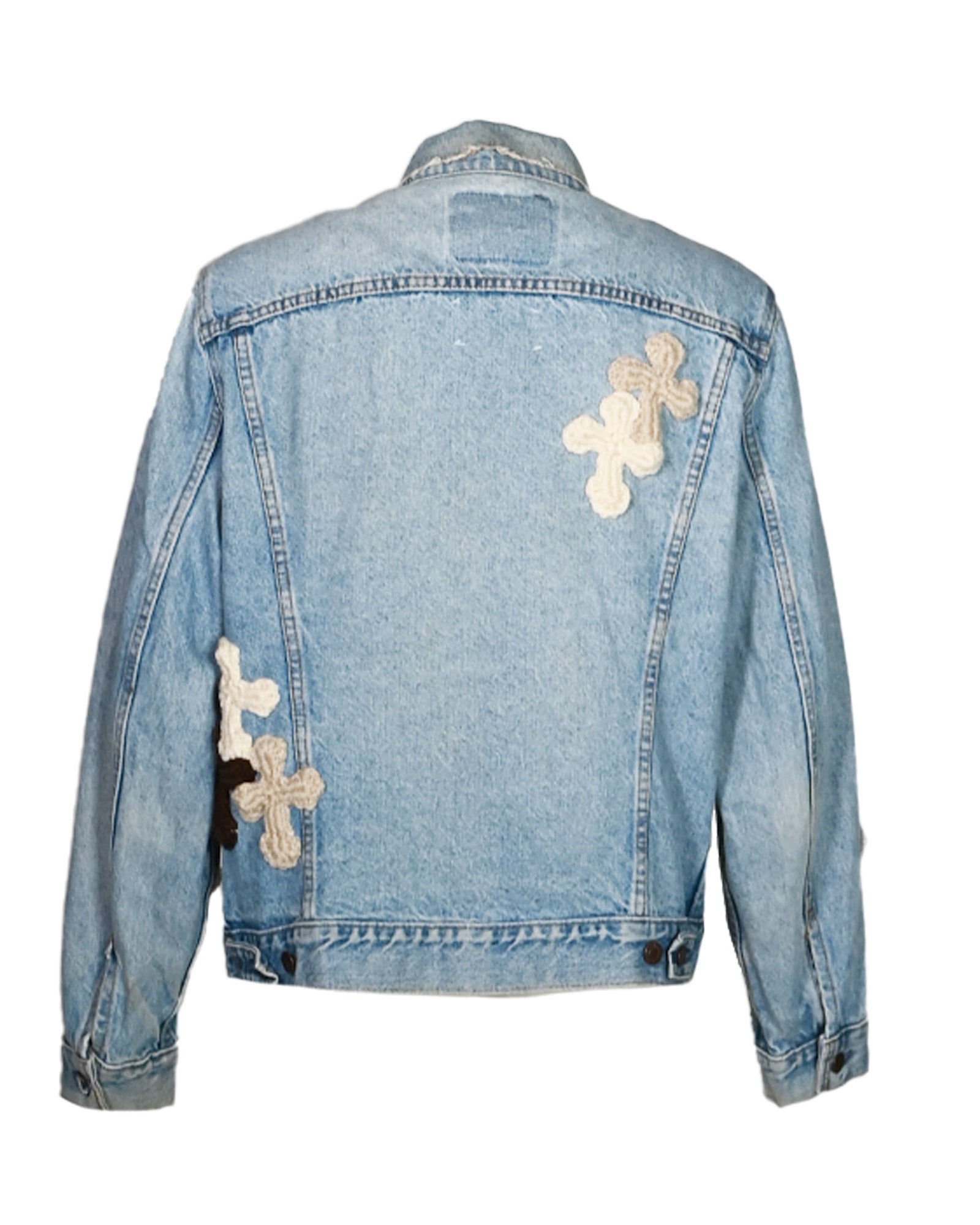 Y.A.R.N.・ヤーン - デニムジャケット Y.A.R.N. DENIM JACKET AW03 / MULTI