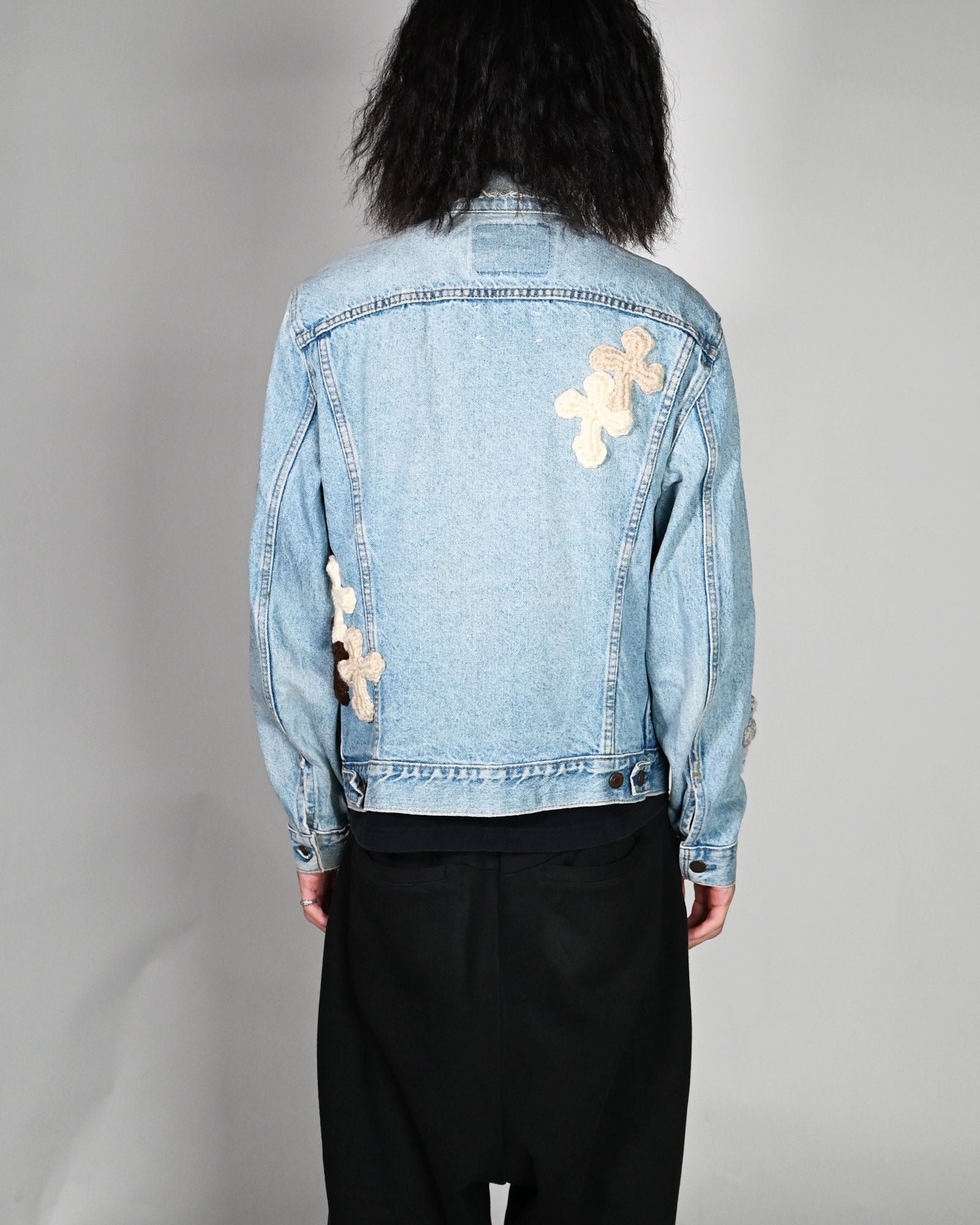 Y.A.R.N.・ヤーン - デニムジャケット Y.A.R.N. DENIM JACKET AW03 / MULTI