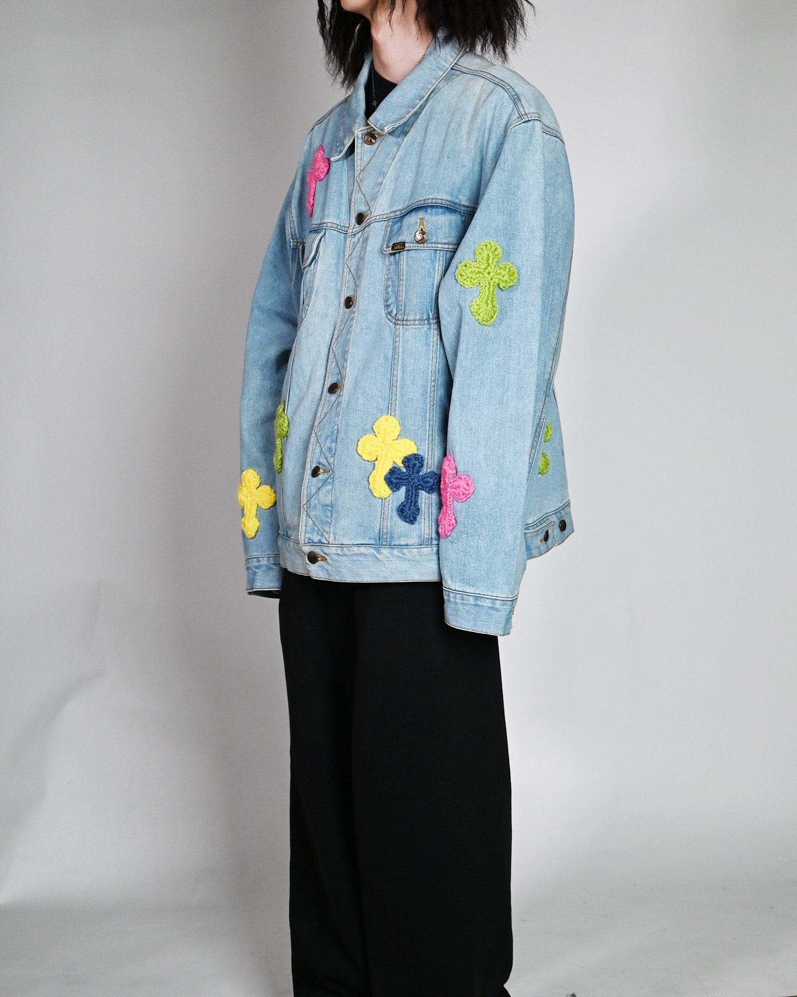Y.A.R.N.・ヤーン - デニムジャケット Y.A.R.N. DENIM JACKET AW05 / MULTI