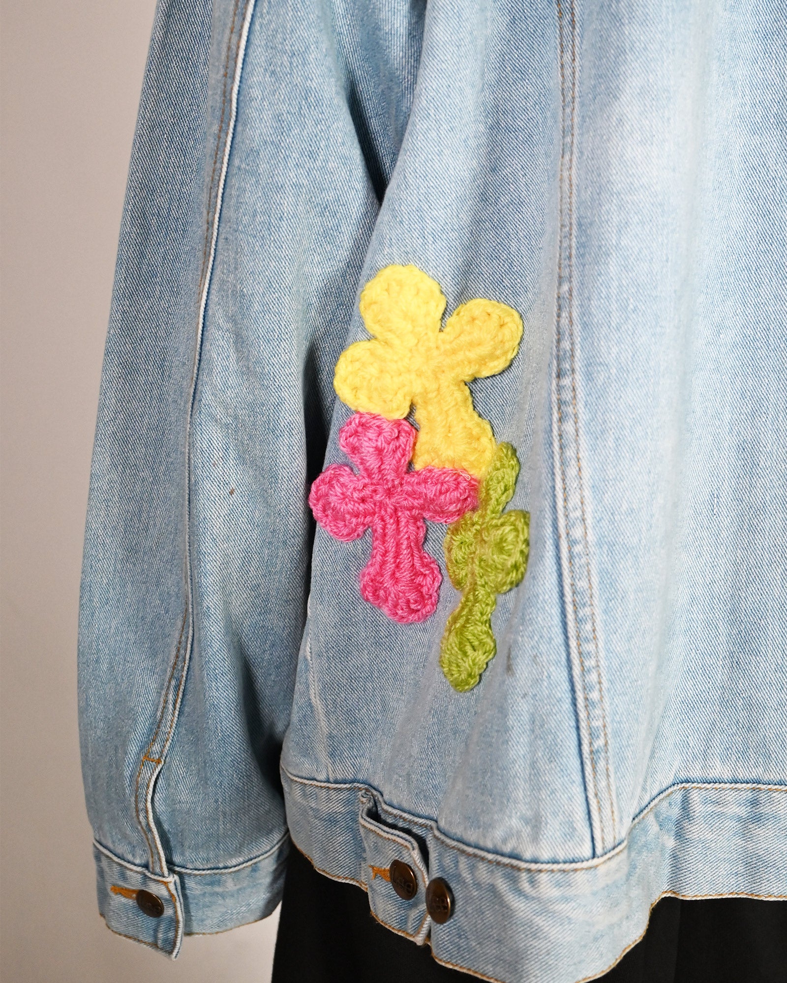 Y.A.R.N. ヤーン デニムジャケット Gジャン Y.A.R.N.(ヤーン) Y.A.R.N.DENIM JACKET / MULTI | Detail
