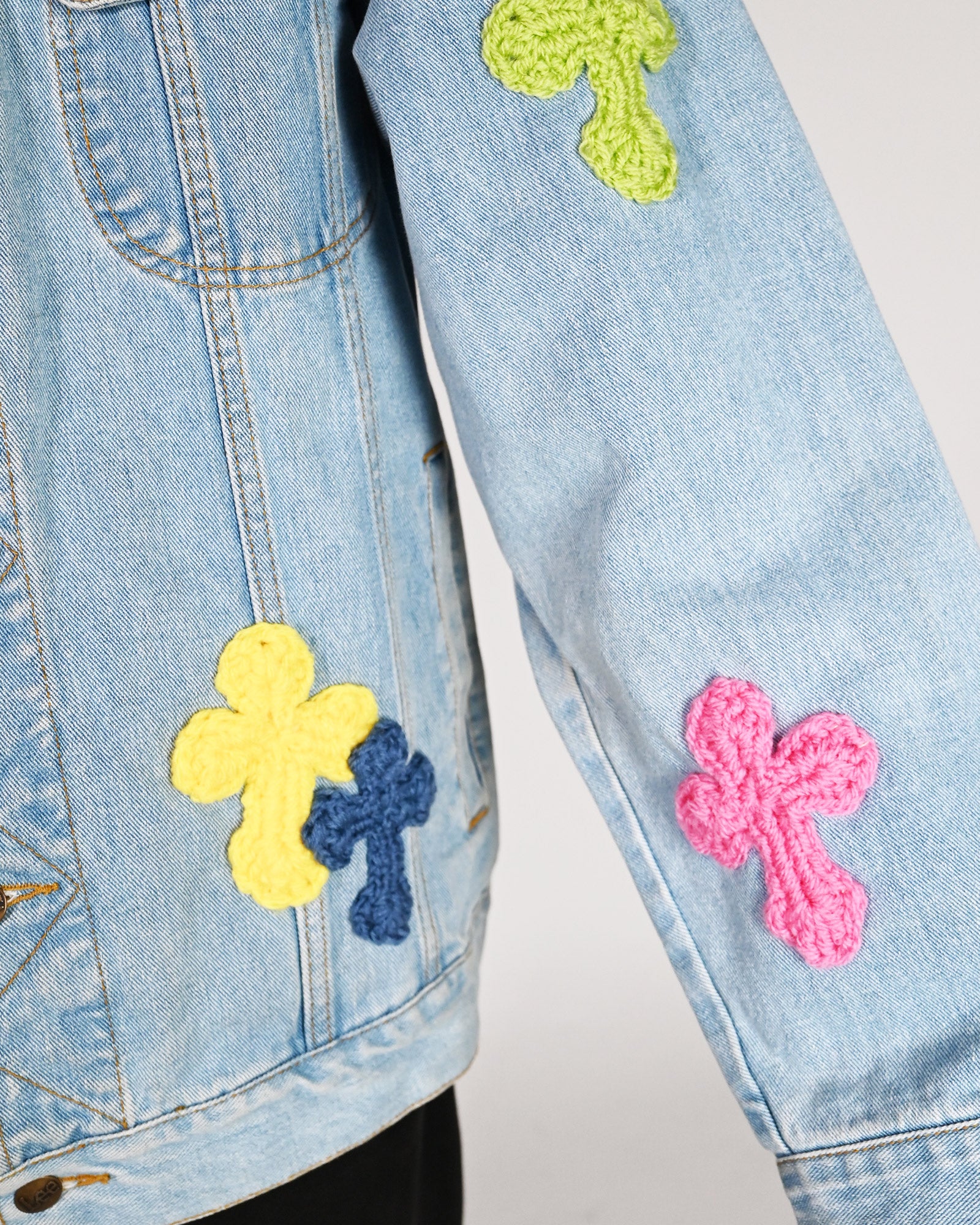 Y.A.R.N.・ヤーン - デニムジャケット Y.A.R.N. DENIM JACKET AW05 / MULTI