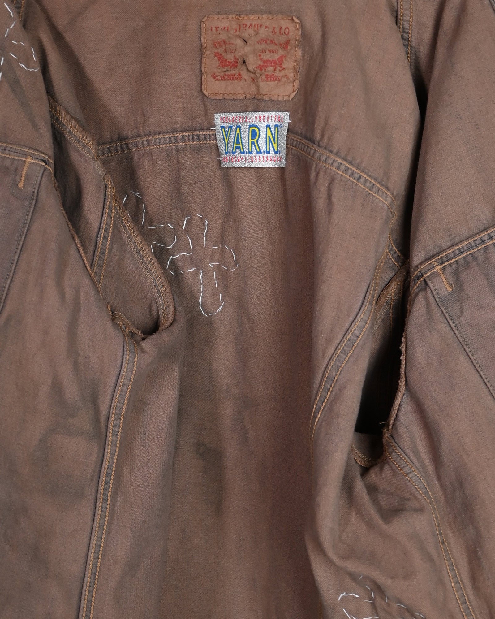Y.A.R.N.・ヤーン - デニムジャケット Y.A.R.N. DENIM JACKET AW06 / MULTI