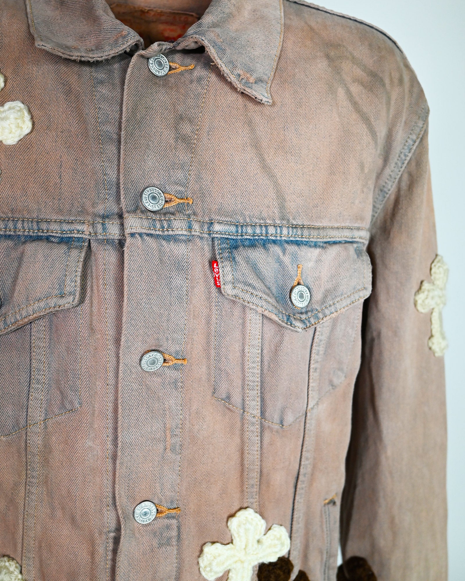 Y.A.R.N.・ヤーン - デニムジャケット Y.A.R.N. DENIM JACKET AW06 / MULTI