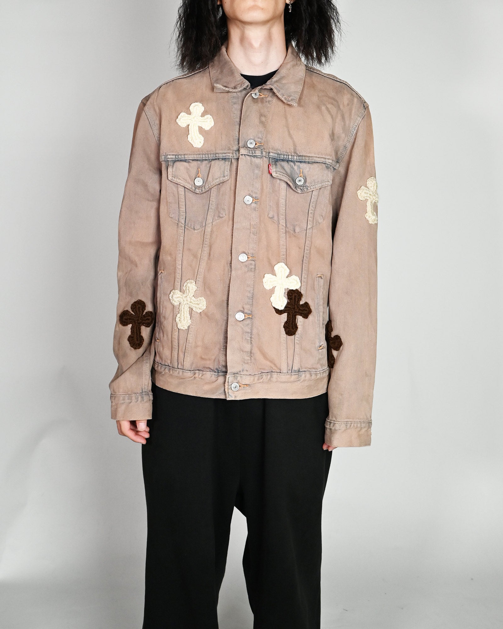 Y.A.R.N.・ヤーン - デニムジャケット Y.A.R.N. DENIM JACKET AW06 / MULTI