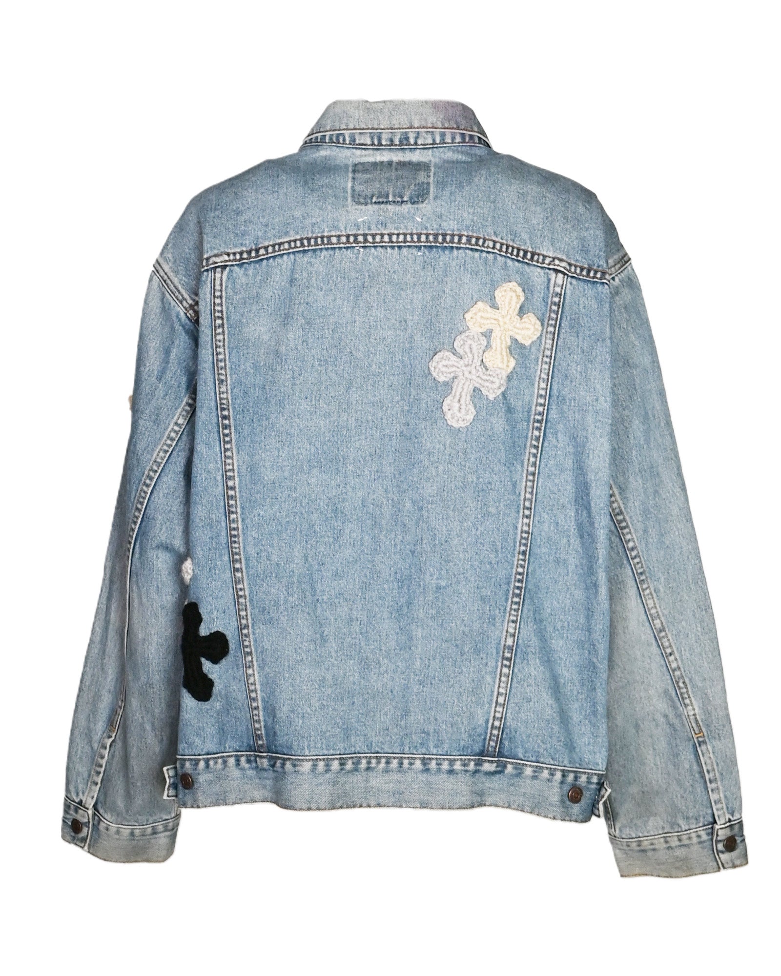 Y.A.R.N.・ヤーン - デニムジャケット Y.A.R.N. DENIM JACKET AW08 / MULTI