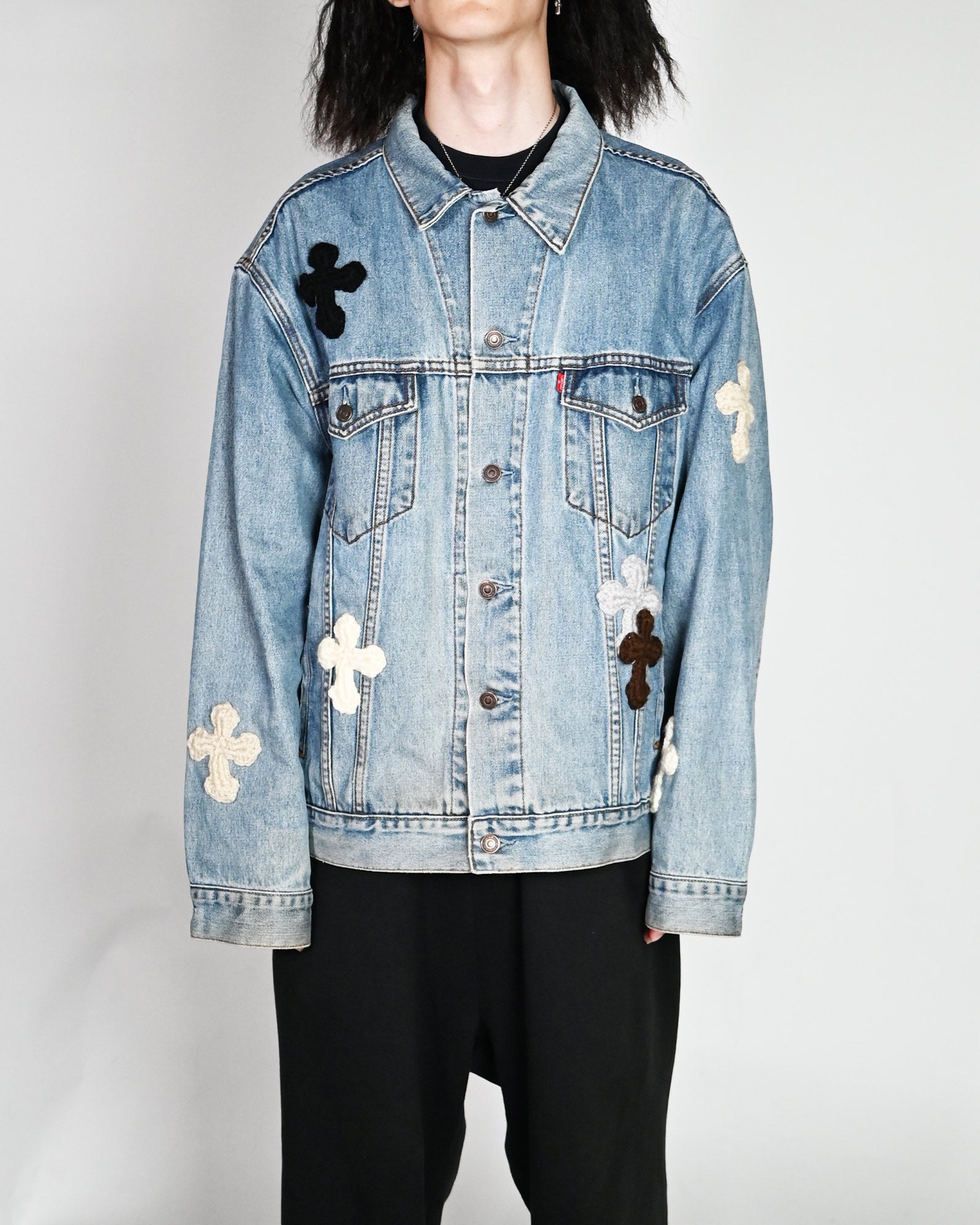 Y.A.R.N.・ヤーン - デニムジャケット Y.A.R.N. DENIM JACKET AW08 / MULTI