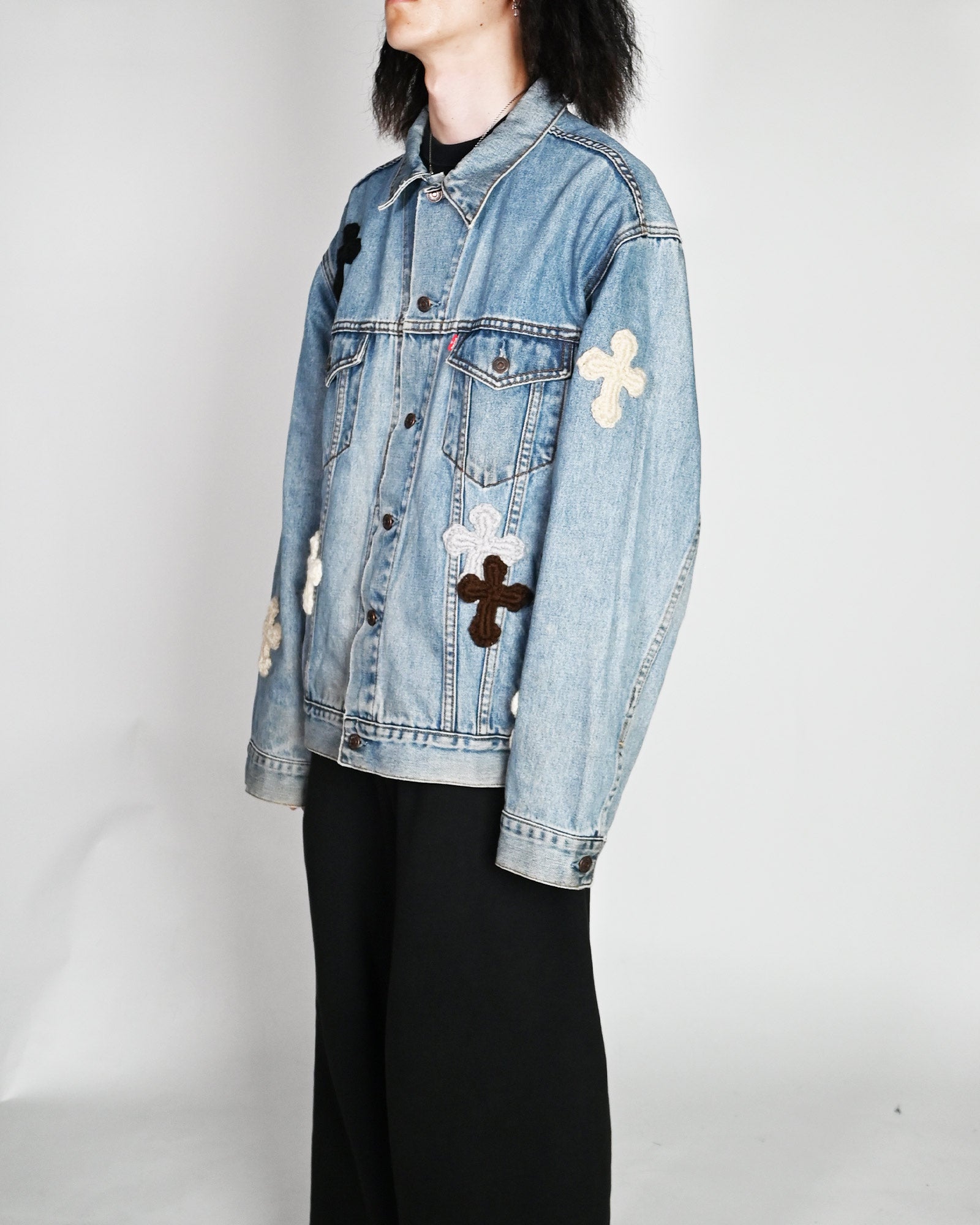 Y.A.R.N.・ヤーン - デニムジャケット Y.A.R.N. DENIM JACKET AW08 / MULTI