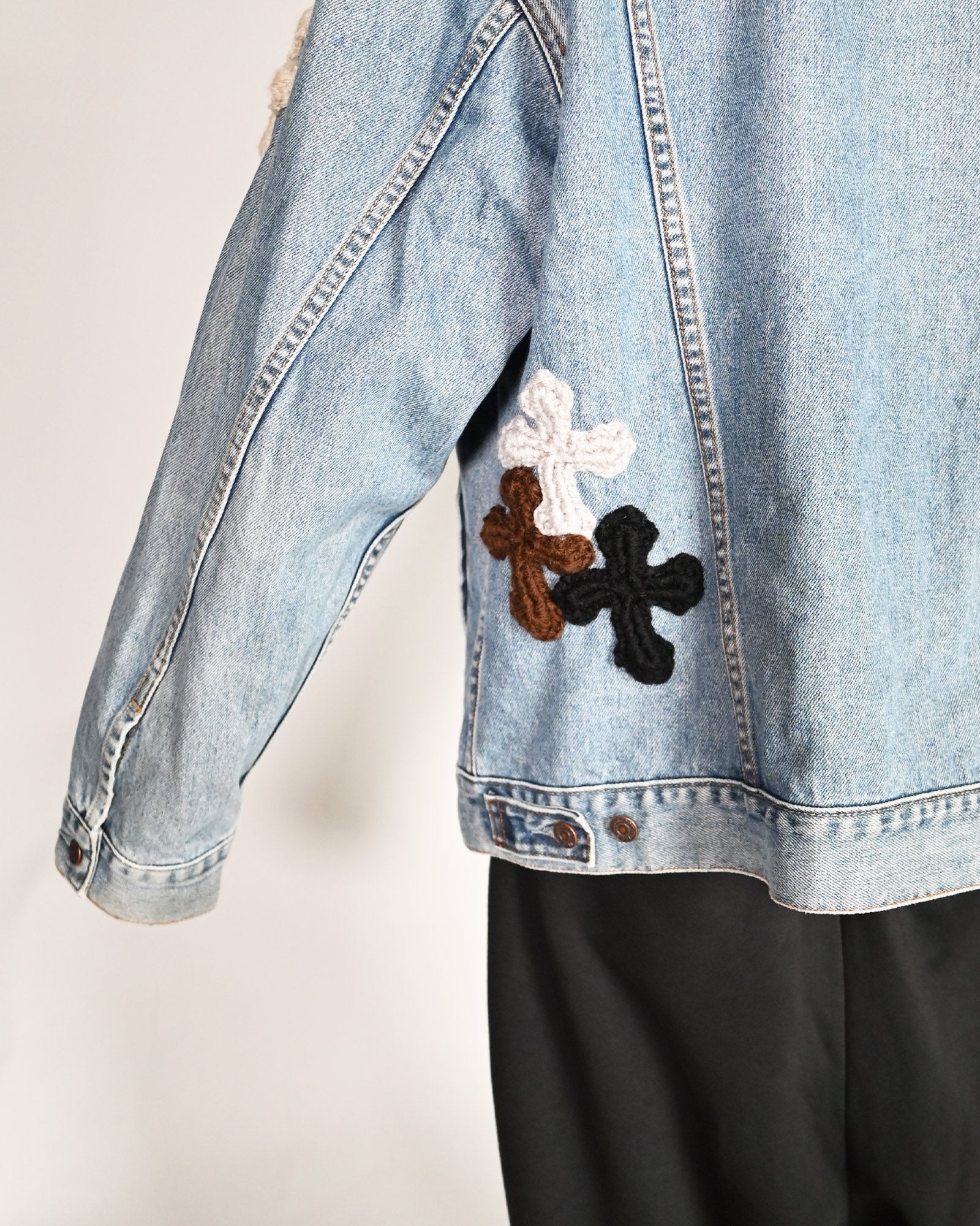 Y.A.R.N.・ヤーン - デニムジャケット Y.A.R.N. DENIM JACKET AW08 / MULTI