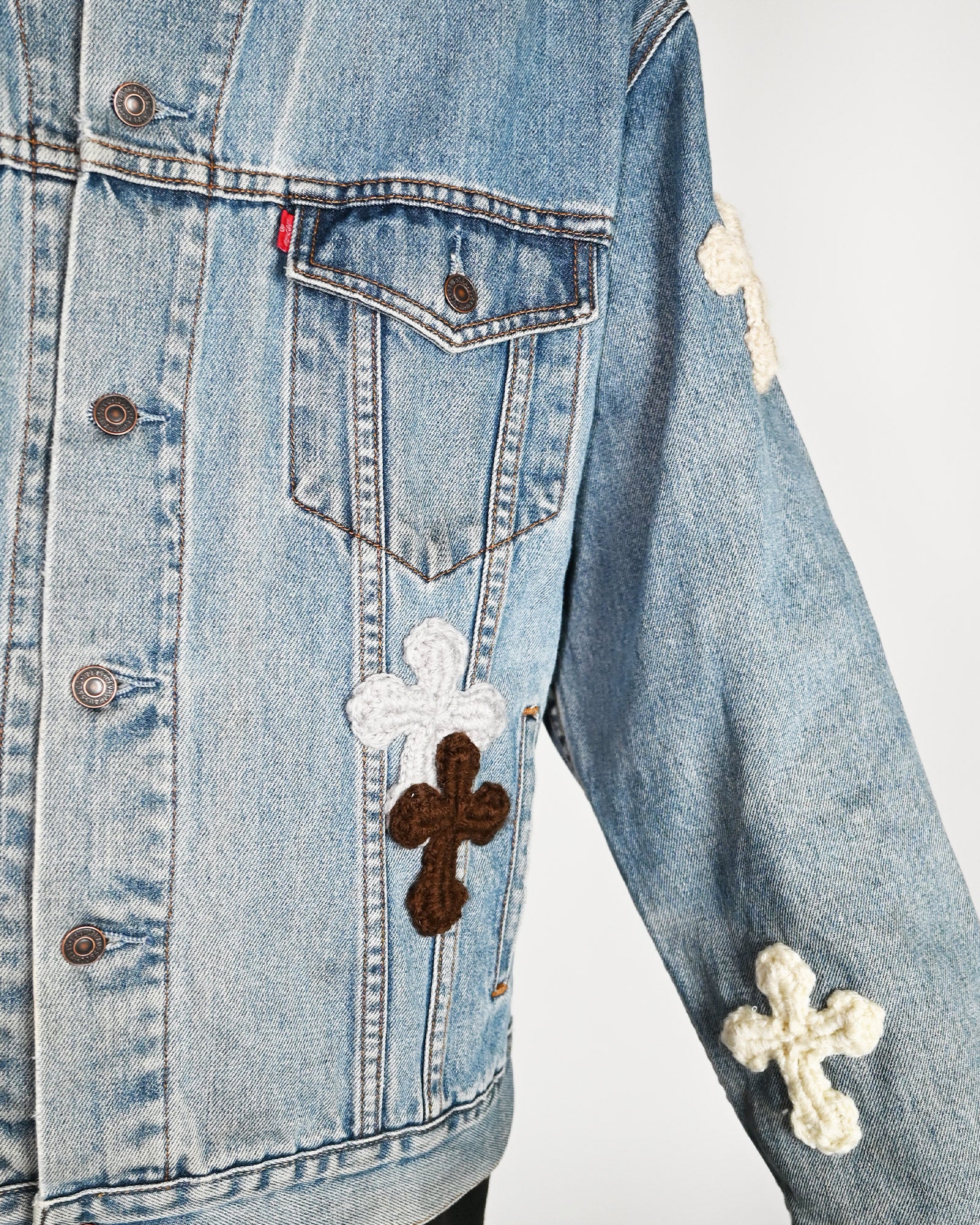 Y.A.R.N.・ヤーン - デニムジャケット Y.A.R.N. DENIM JACKET AW08 / MULTI