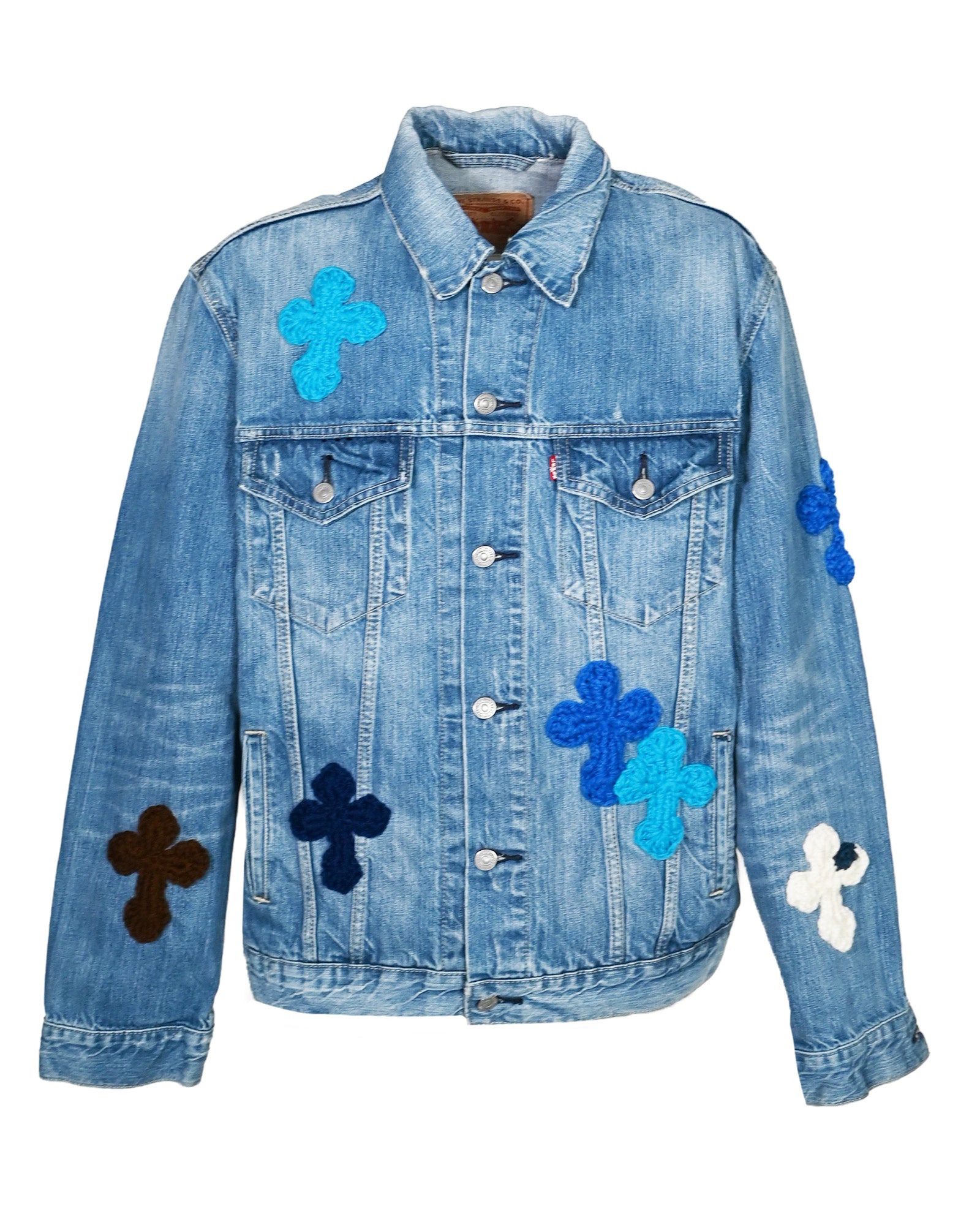 Y.A.R.N.・ヤーン - デニムジャケット Y.A.R.N. DENIM JACKET AW11 / MULTI