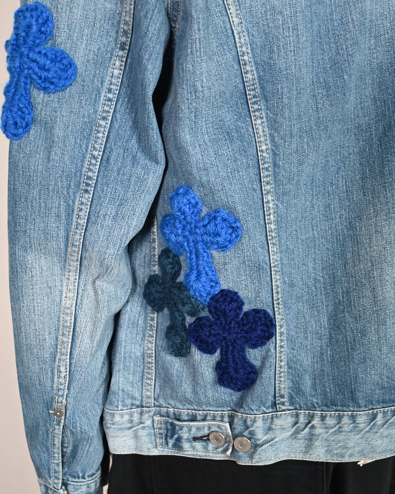 Y.A.R.N.・ヤーン - デニムジャケット Y.A.R.N. DENIM JACKET AW11 / MULTI
