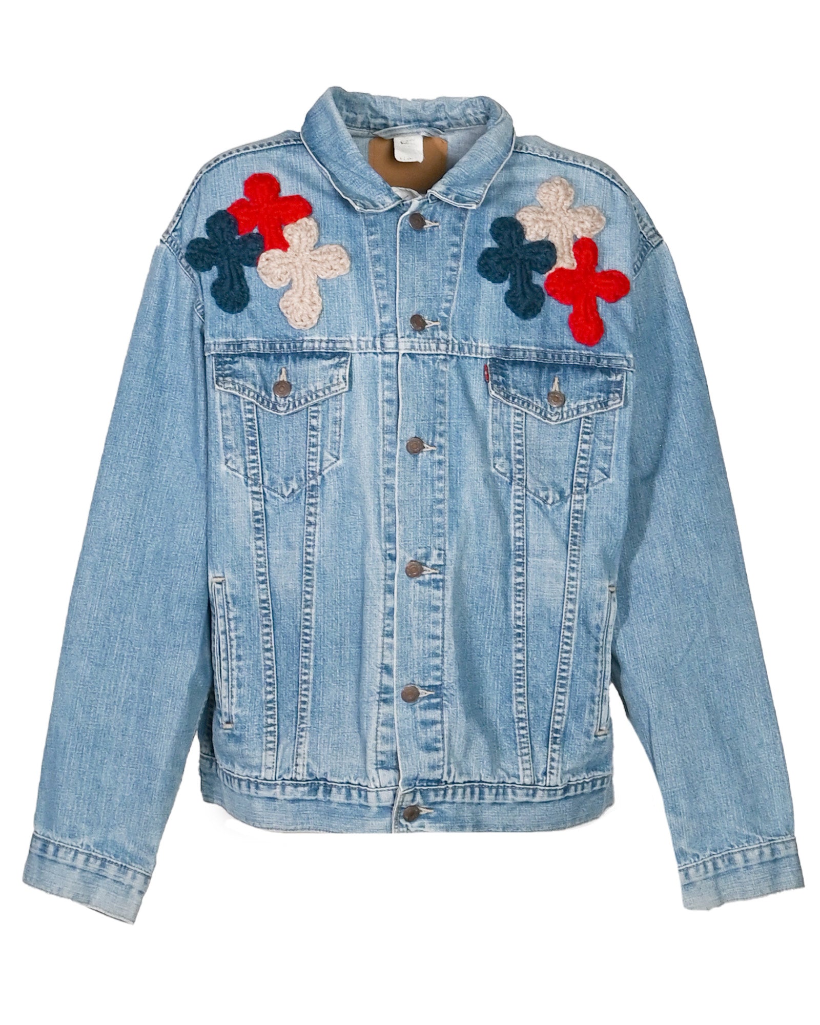 Y.A.R.N.・ヤーン - デニムジャケット Y.A.R.N. DENIM JACKET AW12 / MULTI