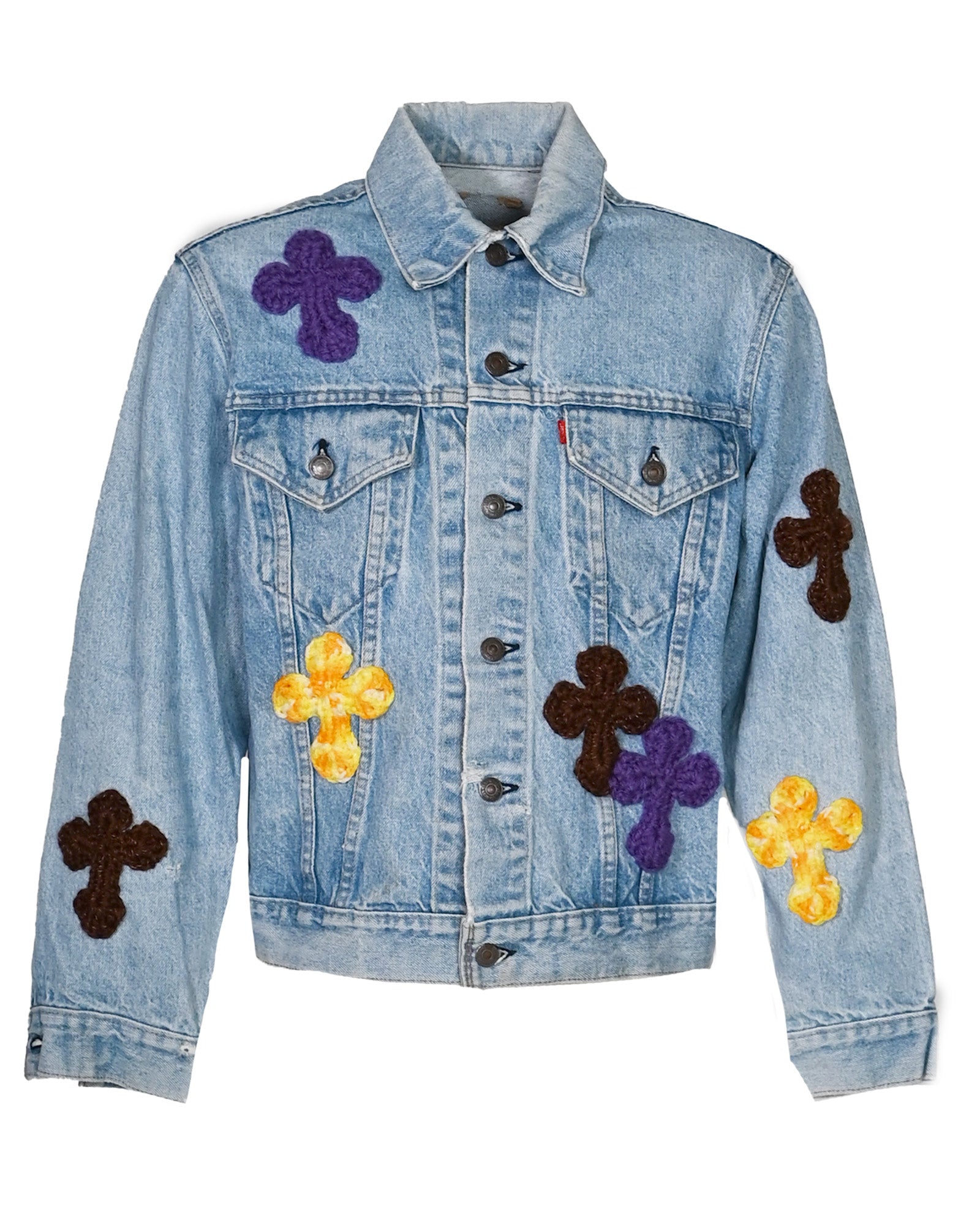 Y.A.R.N.・ヤーン - デニムジャケット Y.A.R.N. DENIM JACKET AW13 / MULTI